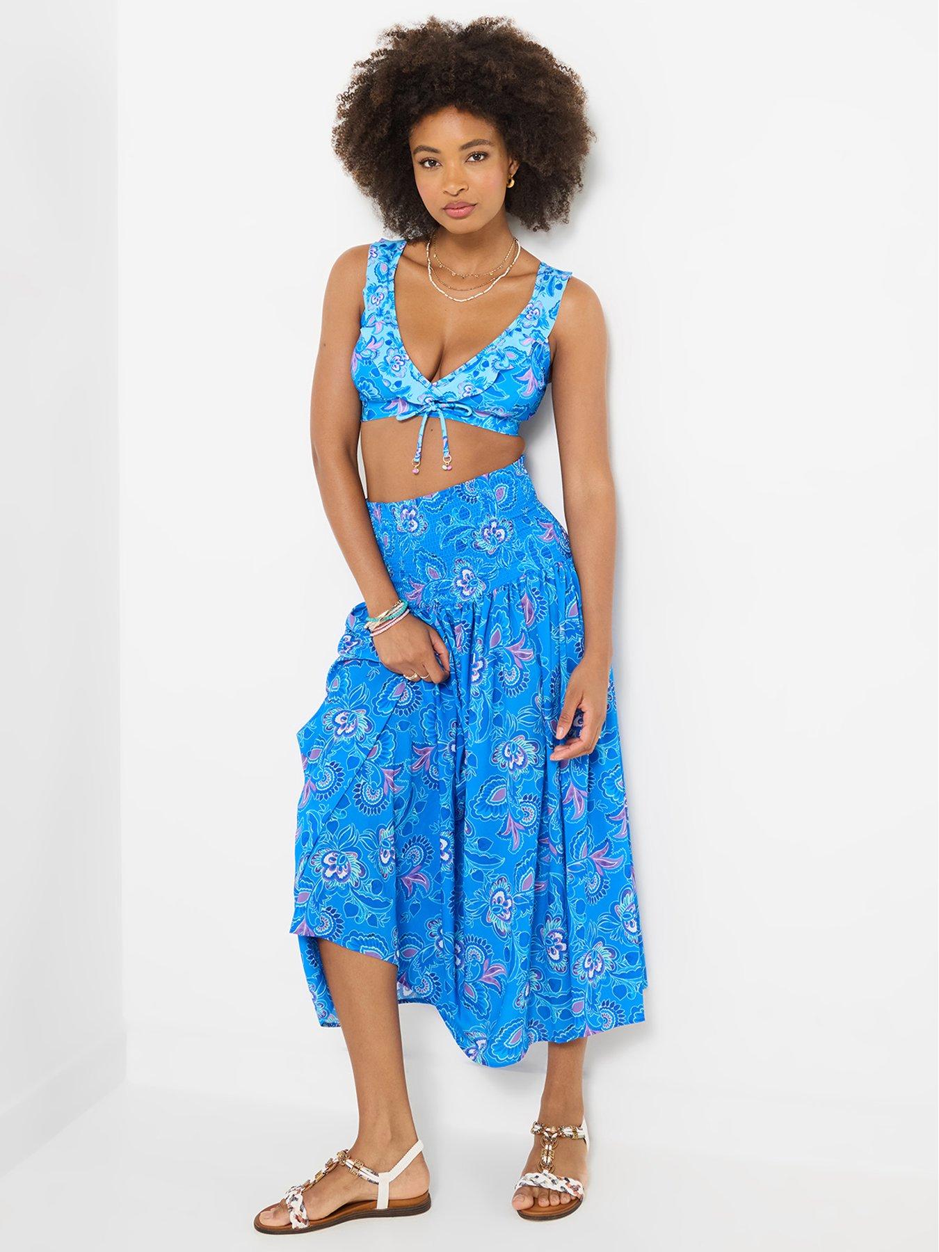 Image 3 of 5 of Joe Browns Malibu Ocean Swim Dress - Blue