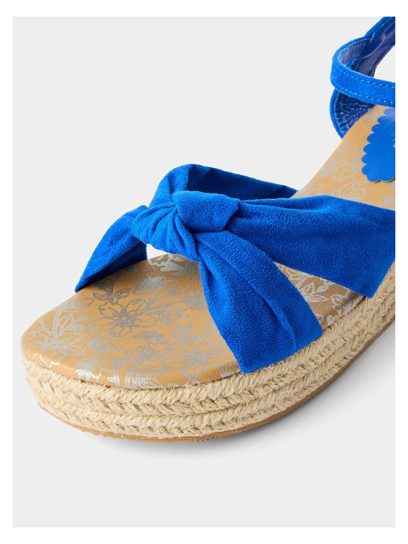 Image 4 of 4 of Joe Browns Warm Breezes Knot Sandals - Blue
