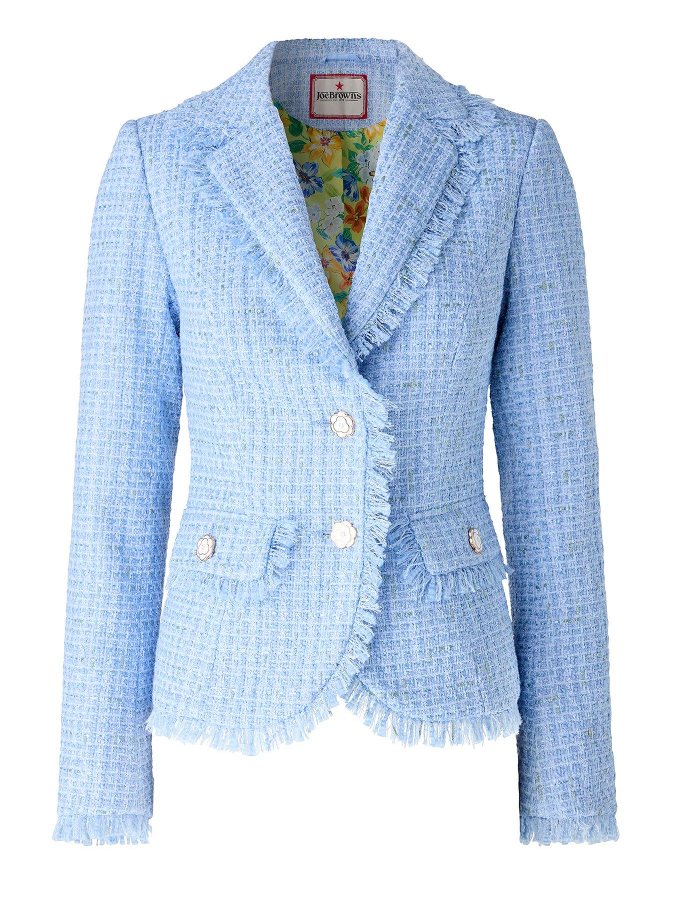 Image 6 of 6 of Joe Browns Let's Do Lunch Boucle Jacket - Blue