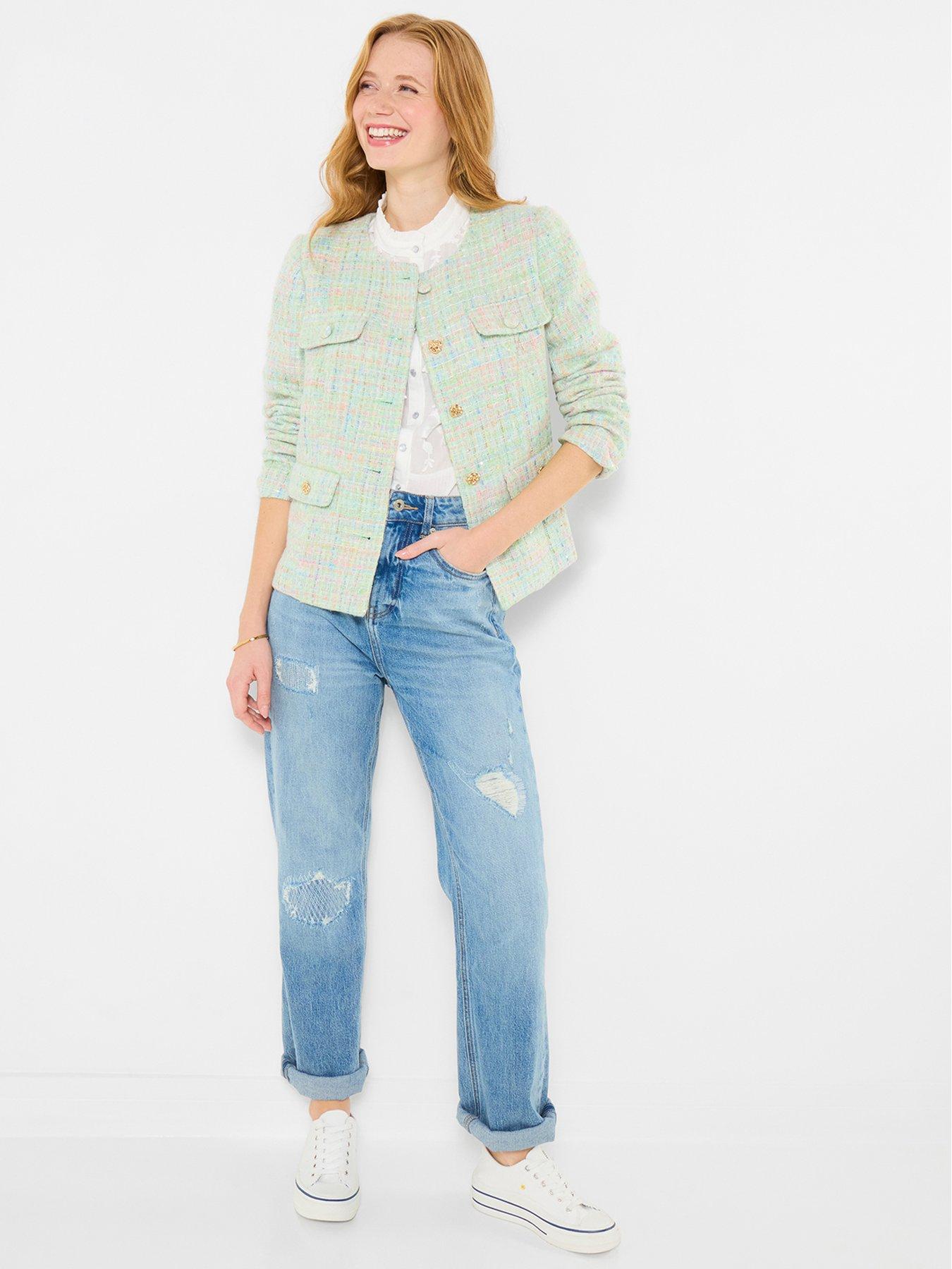 Image 3 of 6 of Joe Browns Must Have Boucle Jacket - Green