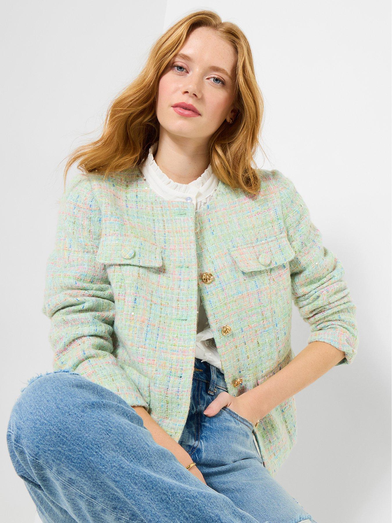 Image 4 of 6 of Joe Browns Must Have Boucle Jacket - Green