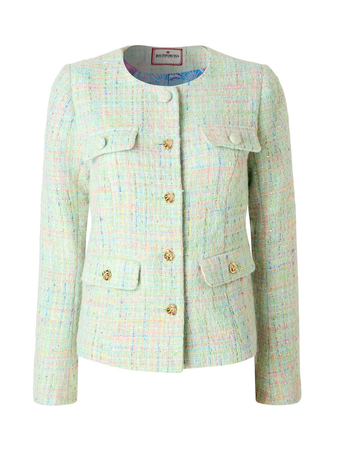 Image 6 of 6 of Joe Browns Must Have Boucle Jacket - Green