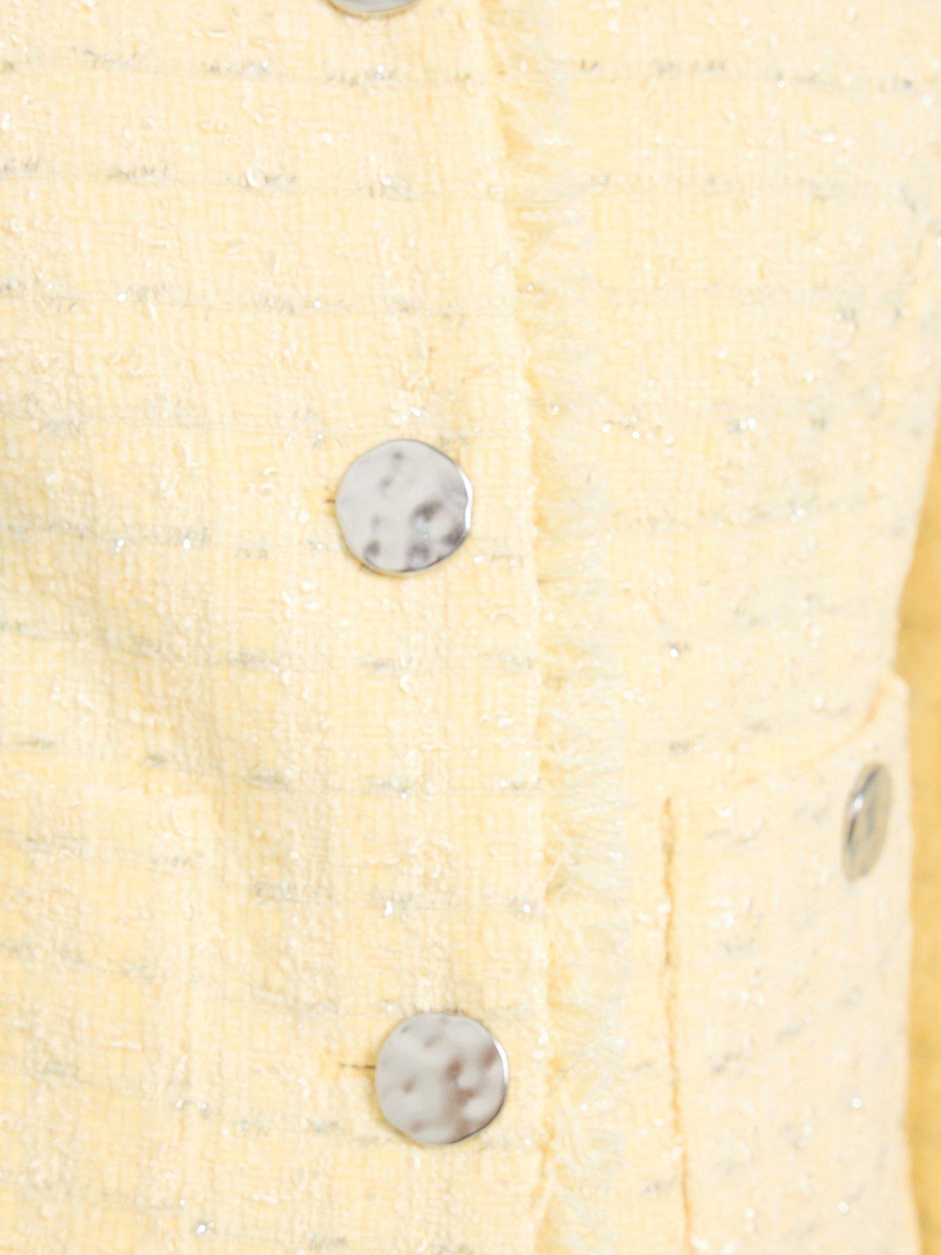 Image 4 of 5 of Joe Browns Polly Boucle Jacket - Yellow