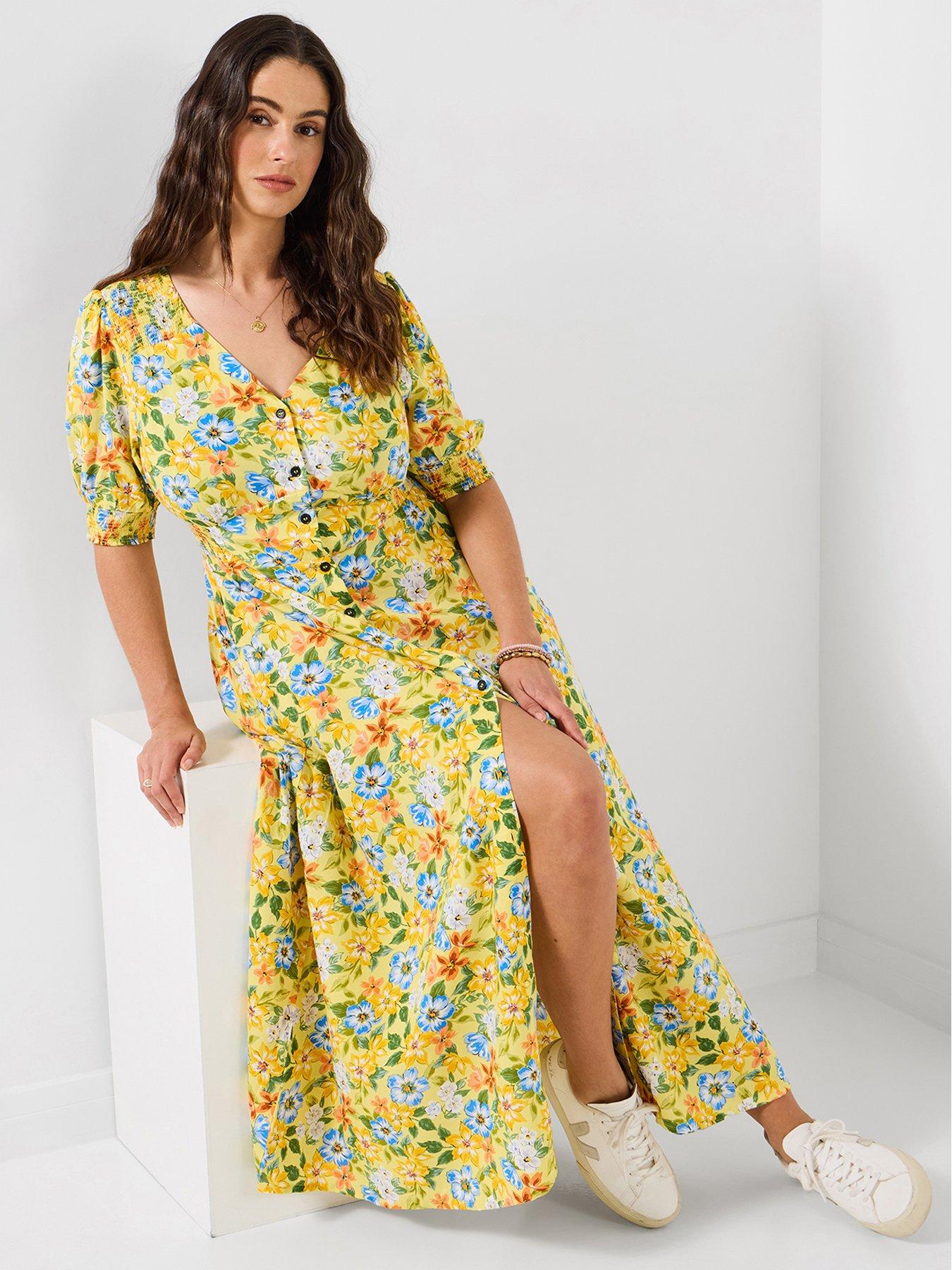 Image 1 of 5 of Joe Browns Joy Of Summer Maxi Dress - Yellow