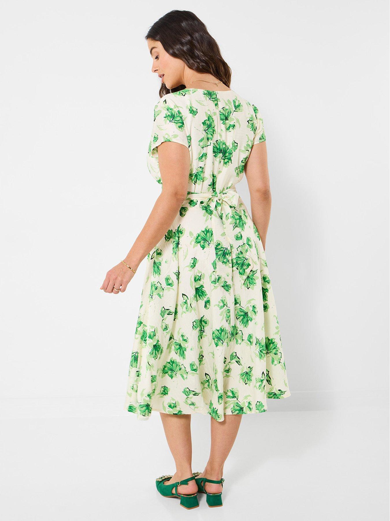 green races dress Joe Browns Day At The Floral - races fashion