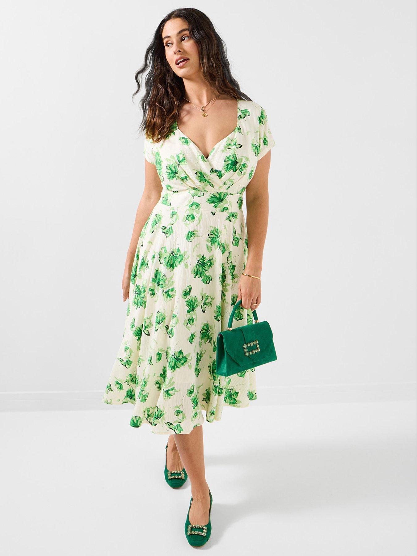 Joe Browns Day At The Races Floral Dress - Green | Very
