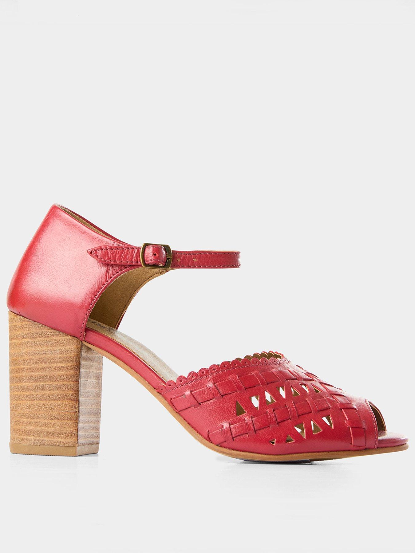 Joe Browns In Naples Leather Shoes - Red