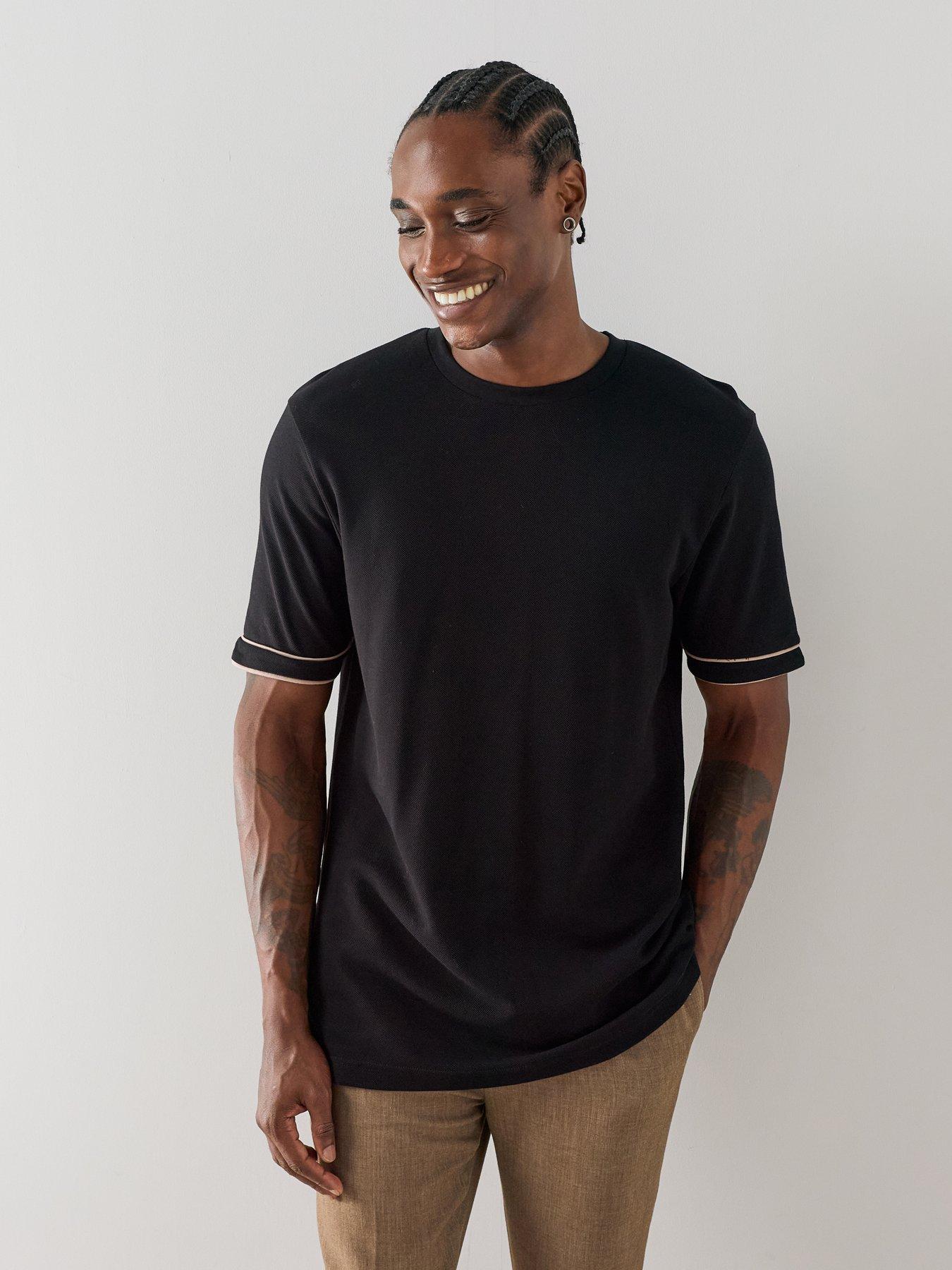 The Very Collection Crew Neck T-Shirt - Black
