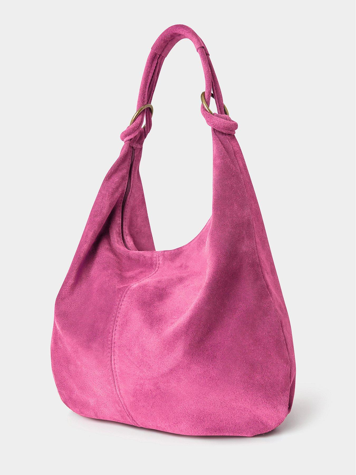 Image 3 of 3 of Joe Browns Hobo Suede Bag - Pink