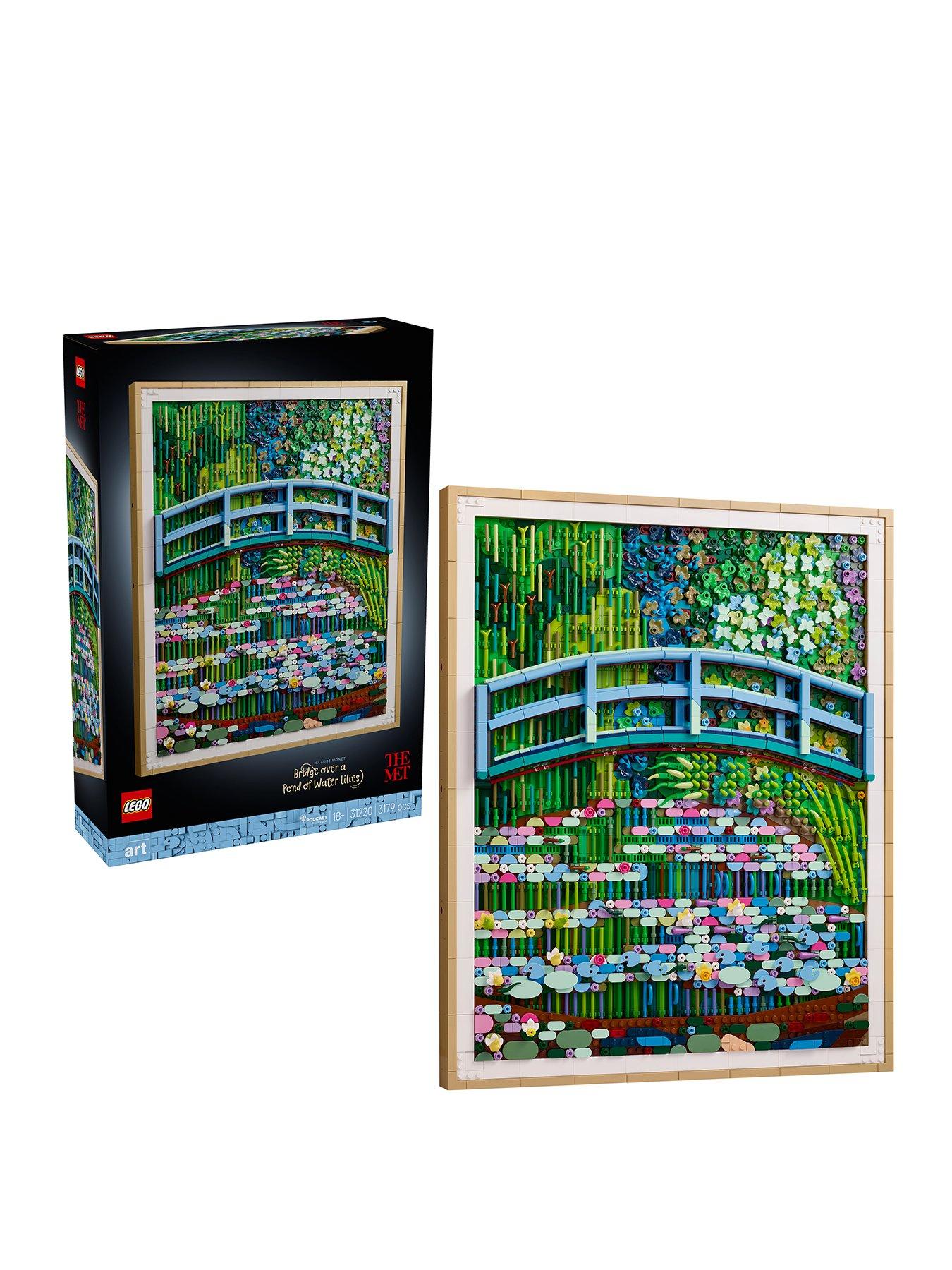 Image 1 of 8 of LEGO ART Claude Monet - Bridge over a Pond of Water Lilies 31220