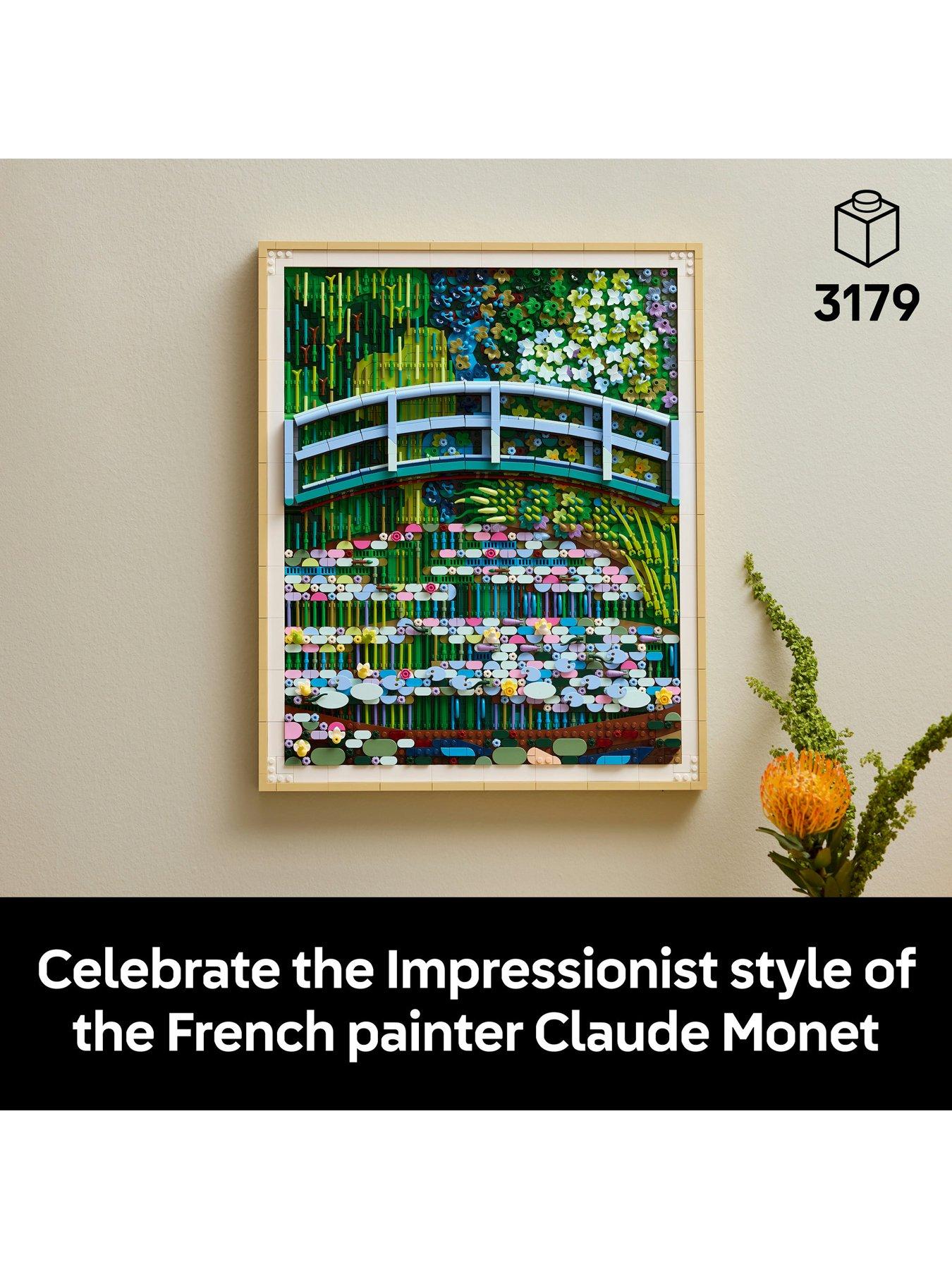 Image 2 of 8 of LEGO ART Claude Monet - Bridge over a Pond of Water Lilies 31220