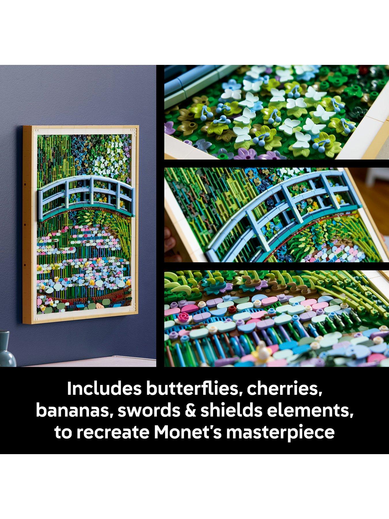 Image 4 of 8 of LEGO ART Claude Monet - Bridge over a Pond of Water Lilies 31220