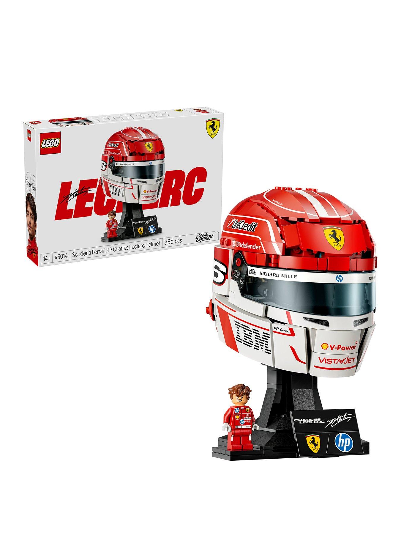 LEGO Editions Scuderia Ferrari HP Charles Leclerc Helmet 43014