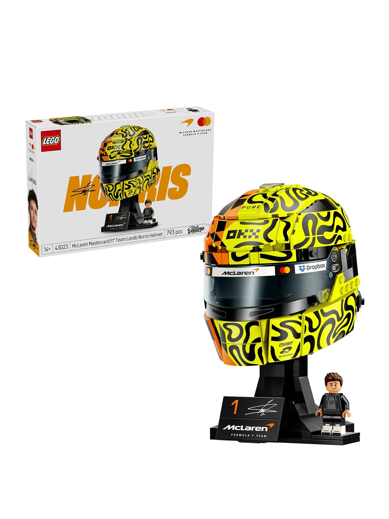 Lego Editions Mclaren Mastercard F1 Team Lando Norris Helmet 43023
