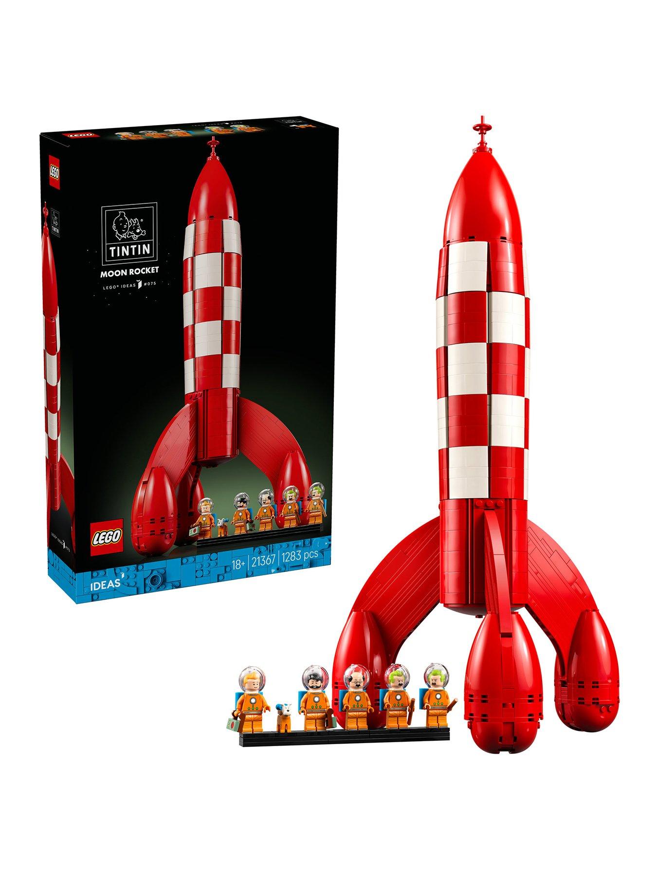 Lego Ideas Tintin Moon Rocket Model Kit 21367