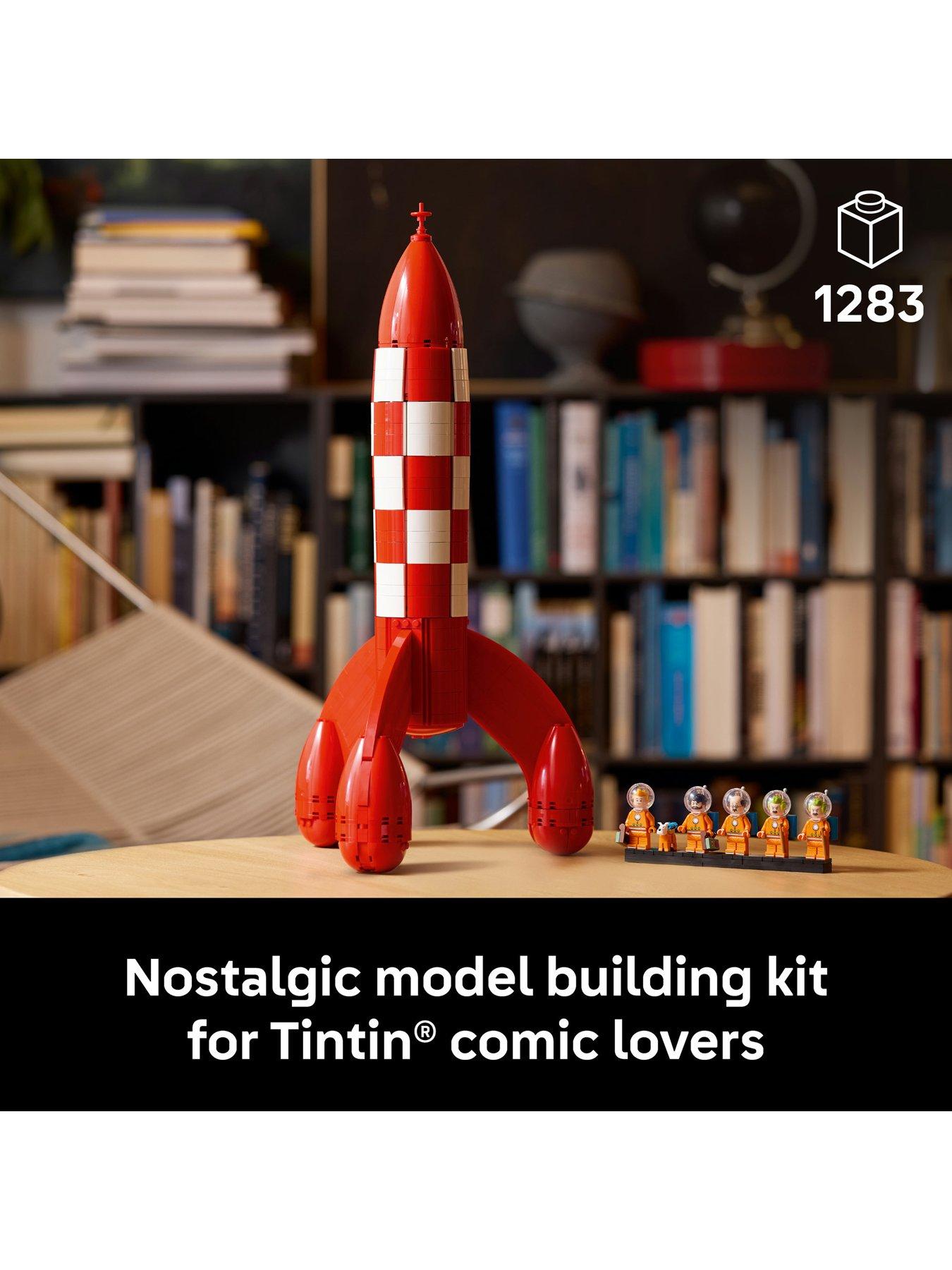 Image 2 of 8 of LEGO Ideas Tintin Moon Rocket Model Kit 21367