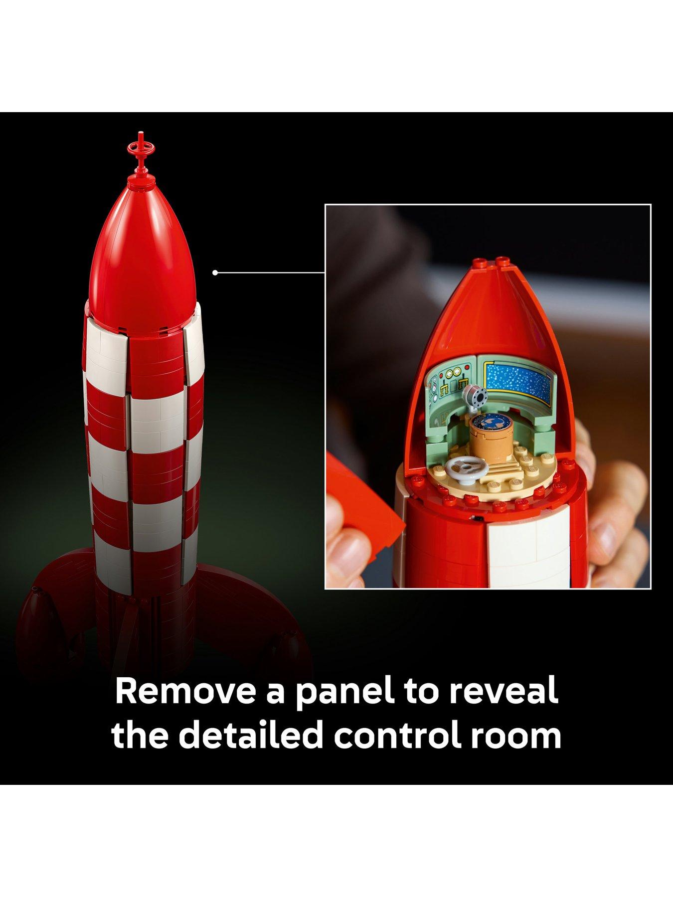 Image 4 of 8 of LEGO Ideas Tintin Moon Rocket Model Kit 21367