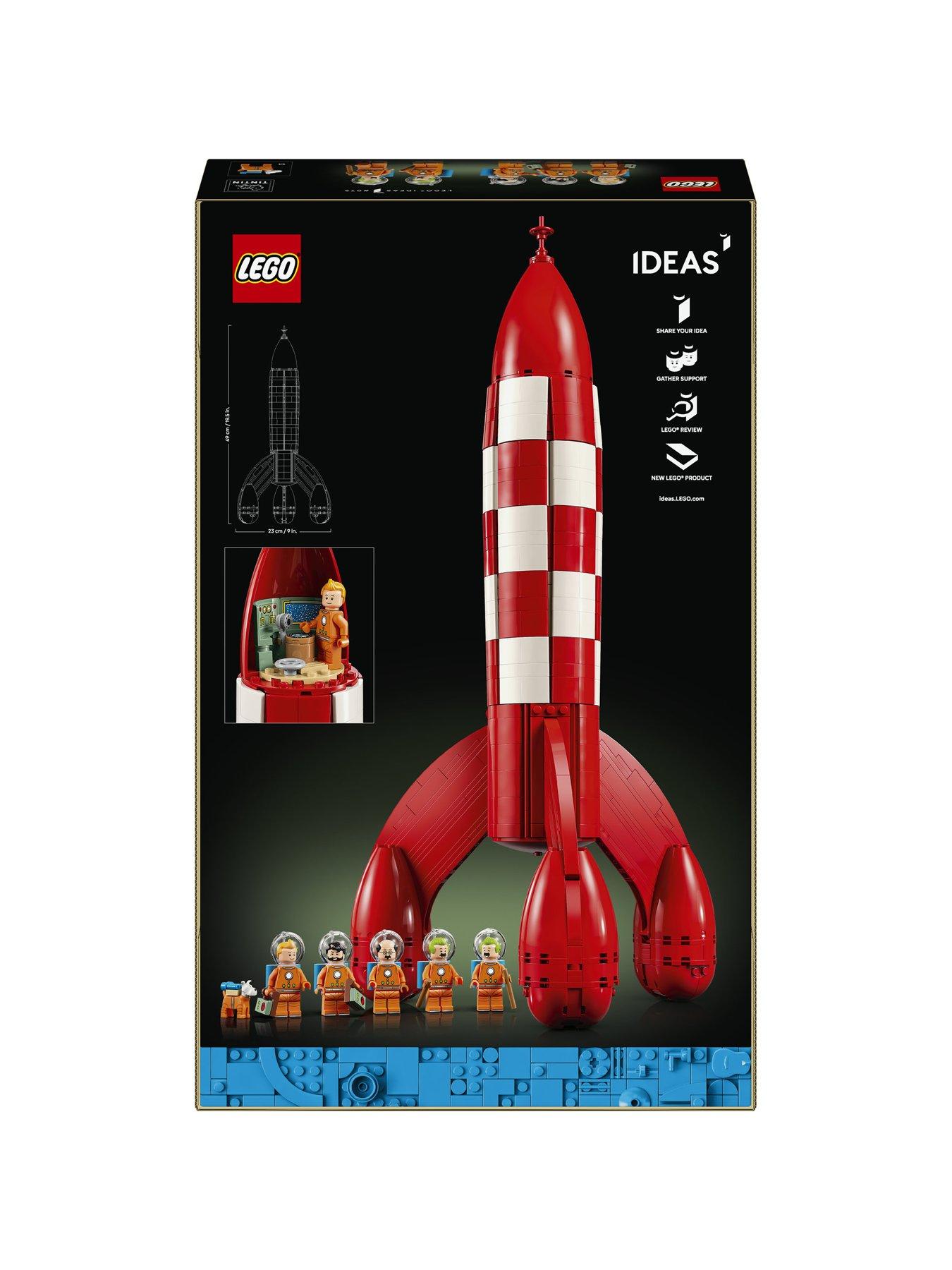 Image 7 of 8 of LEGO Ideas Tintin Moon Rocket Model Kit 21367