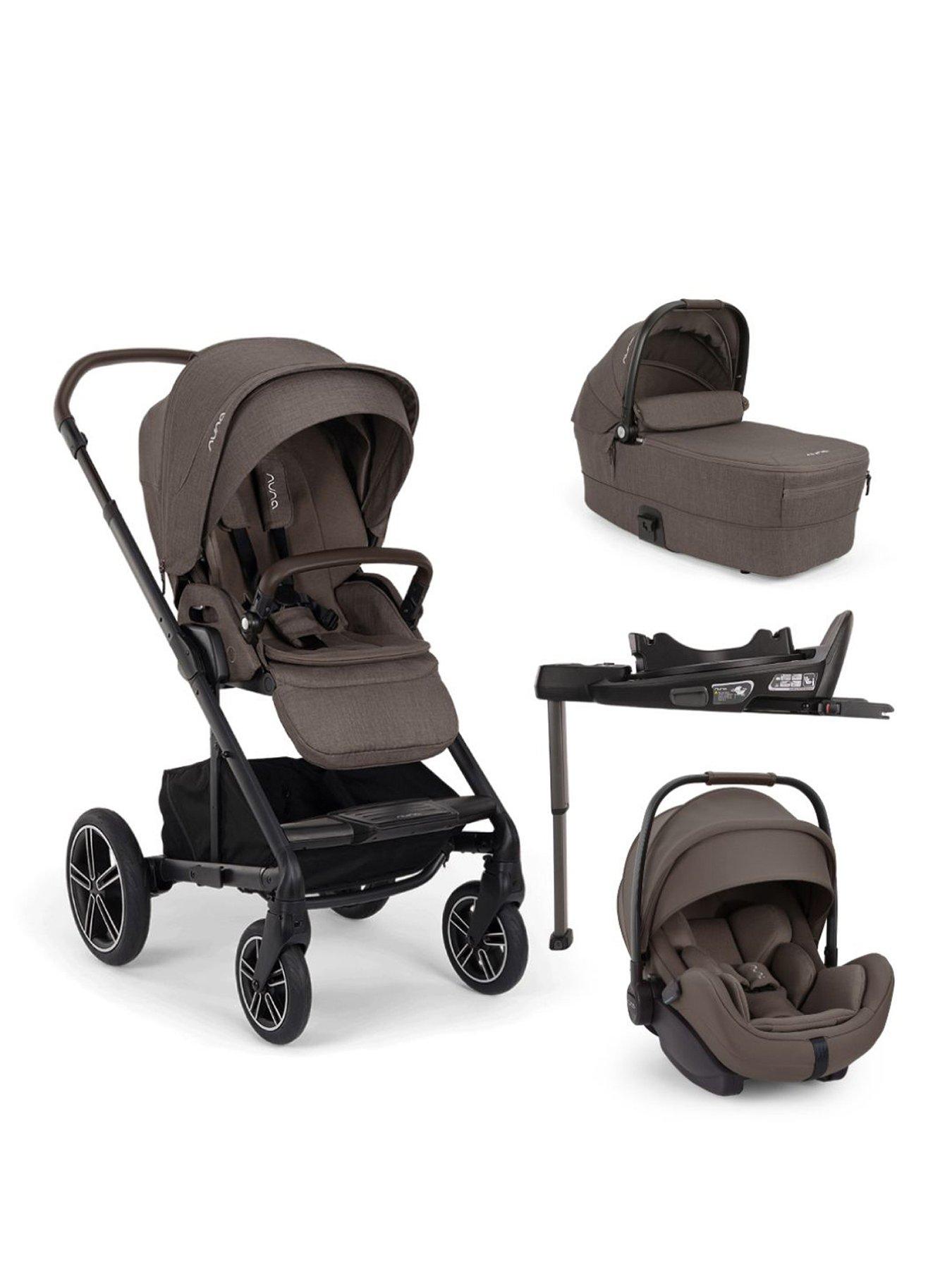 Nuna MIXX next - ARRA flex/BASE curv Bundle - Chestnut