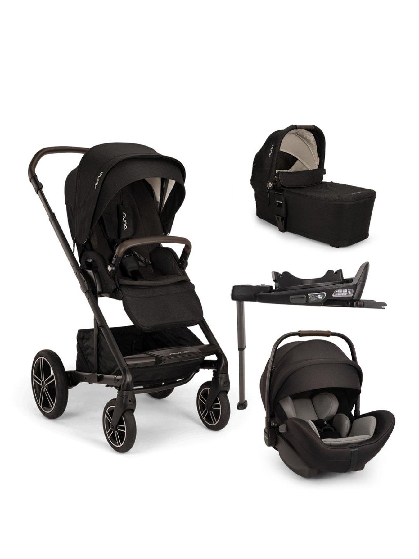 Image 1 of 6 of Nuna MIXX next - ARRA flex/BASE curv Bundle - Caviar