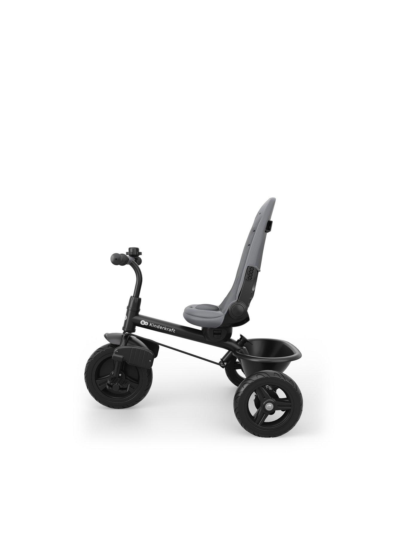 Image 7 of 8 of Kinderkraft Aston 2 Plus Tricycle - Malachite Grey