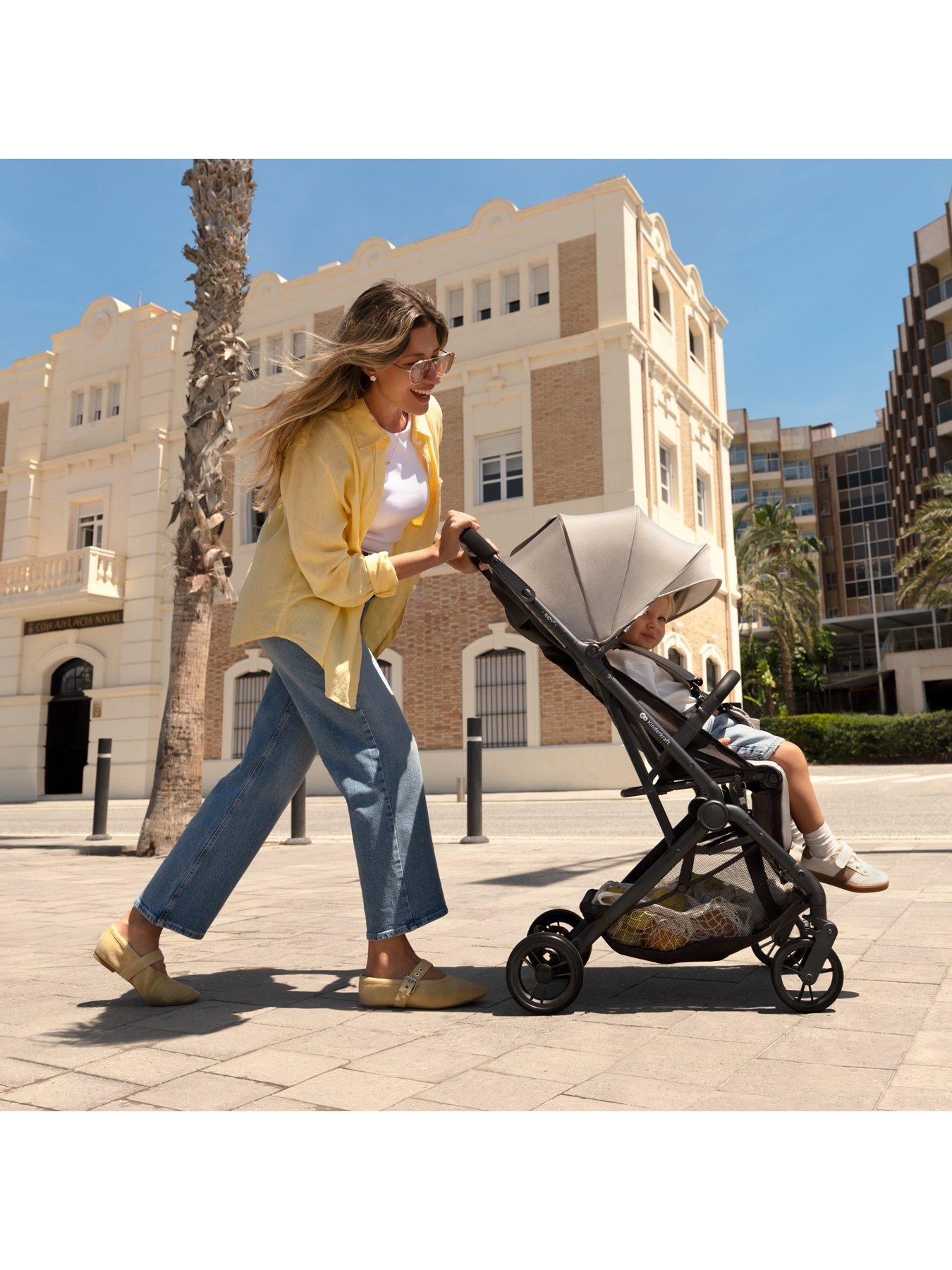 Image 7 of 8 of Kinderkraft Indy 3 Compact Pushchair - Black
