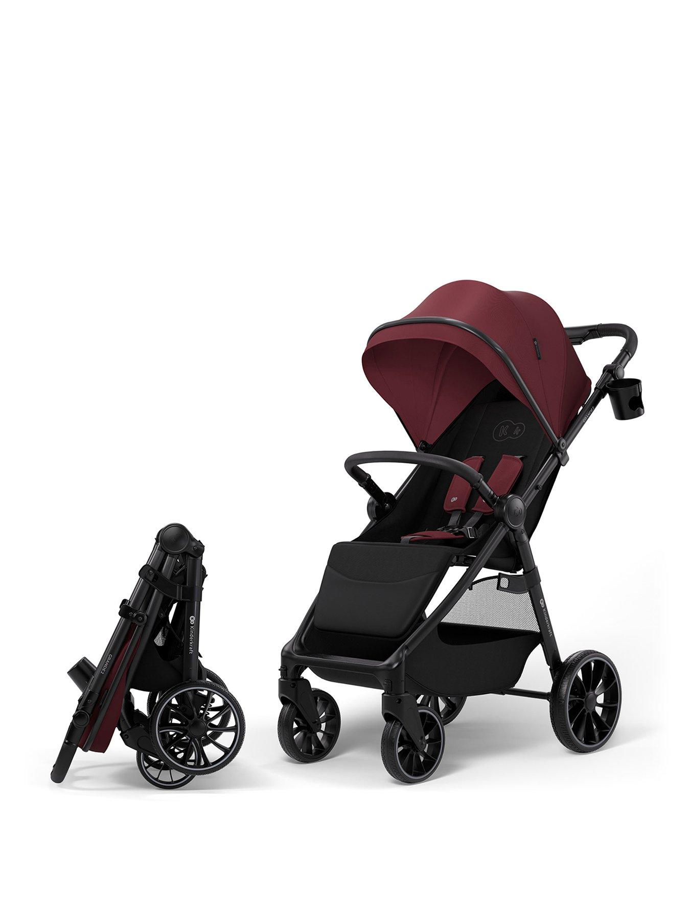 Kinderkraft Grande 2 Pushchair - Burgundy
