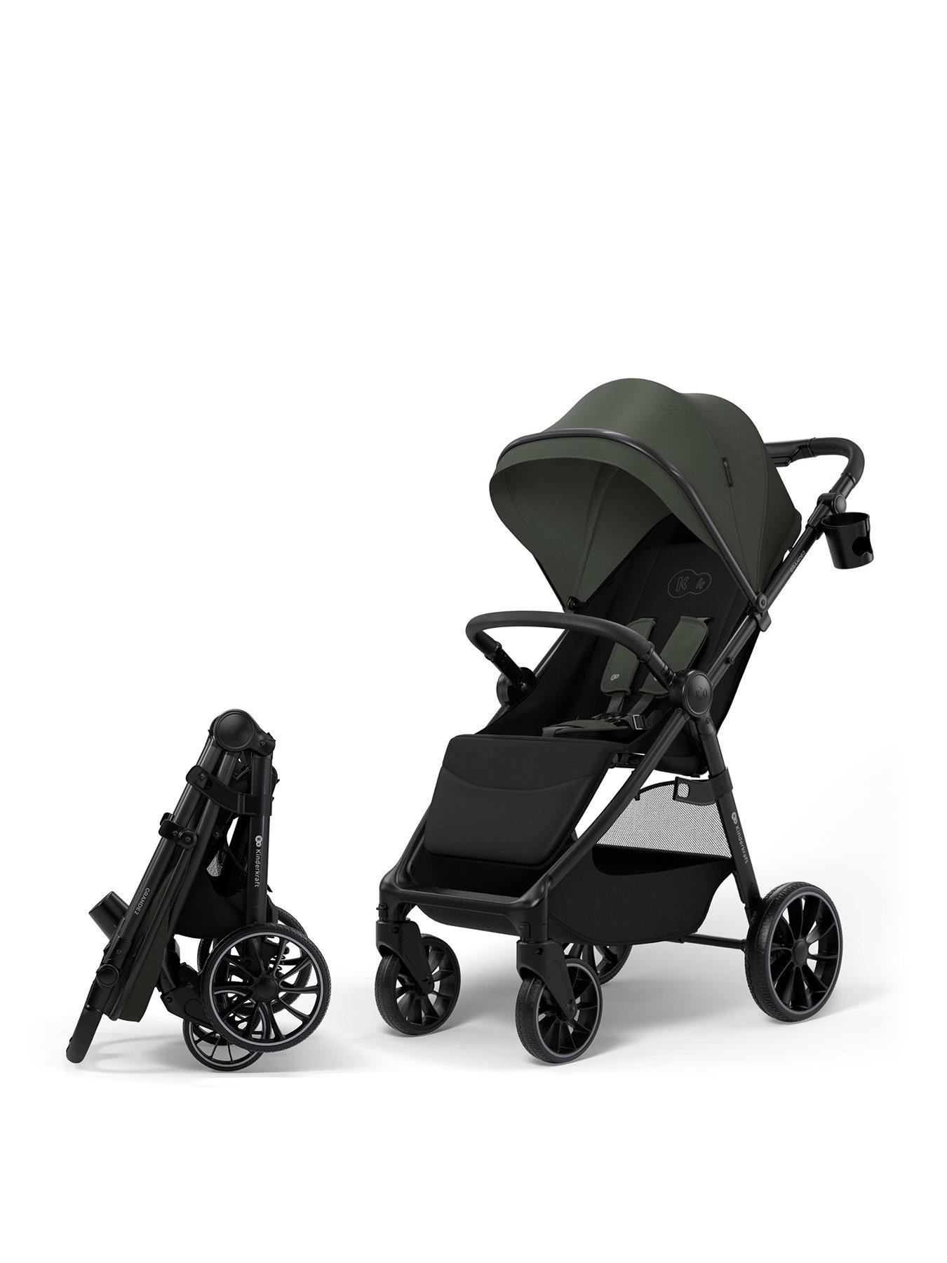 Image 1 of 8 of Kinderkraft Grande 2 Pushchair - Green