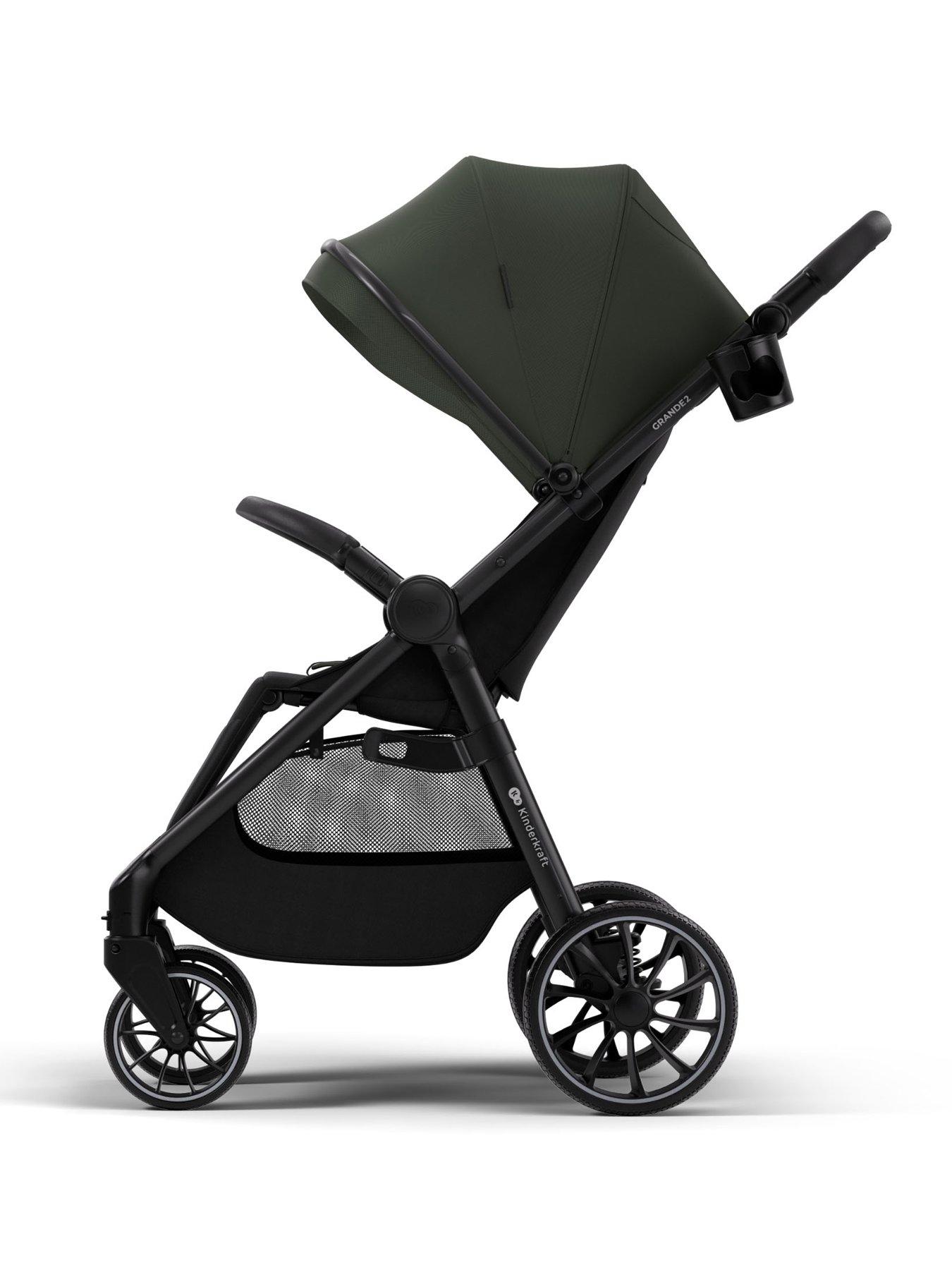 Image 2 of 8 of Kinderkraft Grande 2 Pushchair - Green