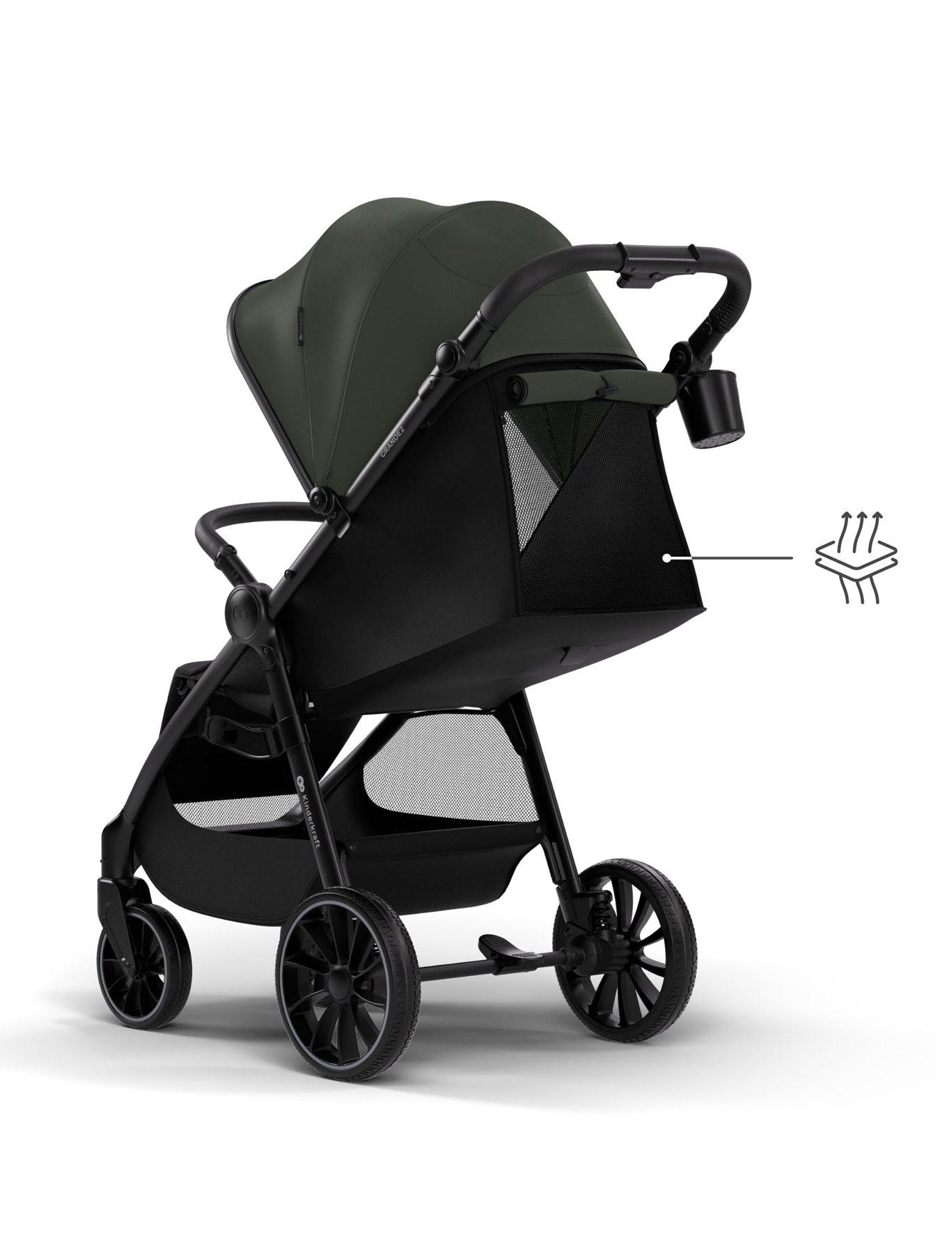 Image 4 of 8 of Kinderkraft Grande 2 Pushchair - Green