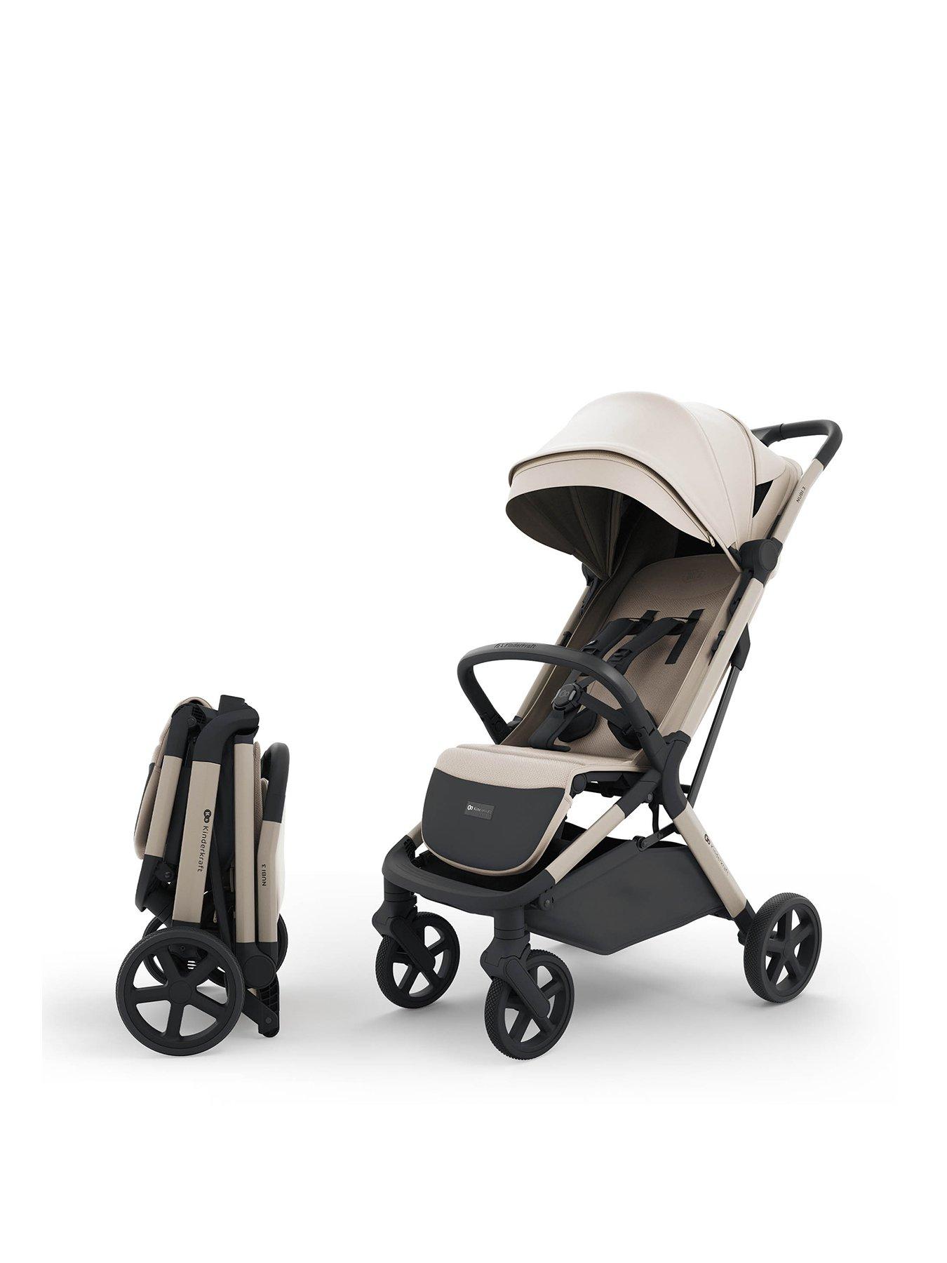 Image 1 of 8 of Kinderkraft Nubi 3 Autofolding Pushchair - Beige