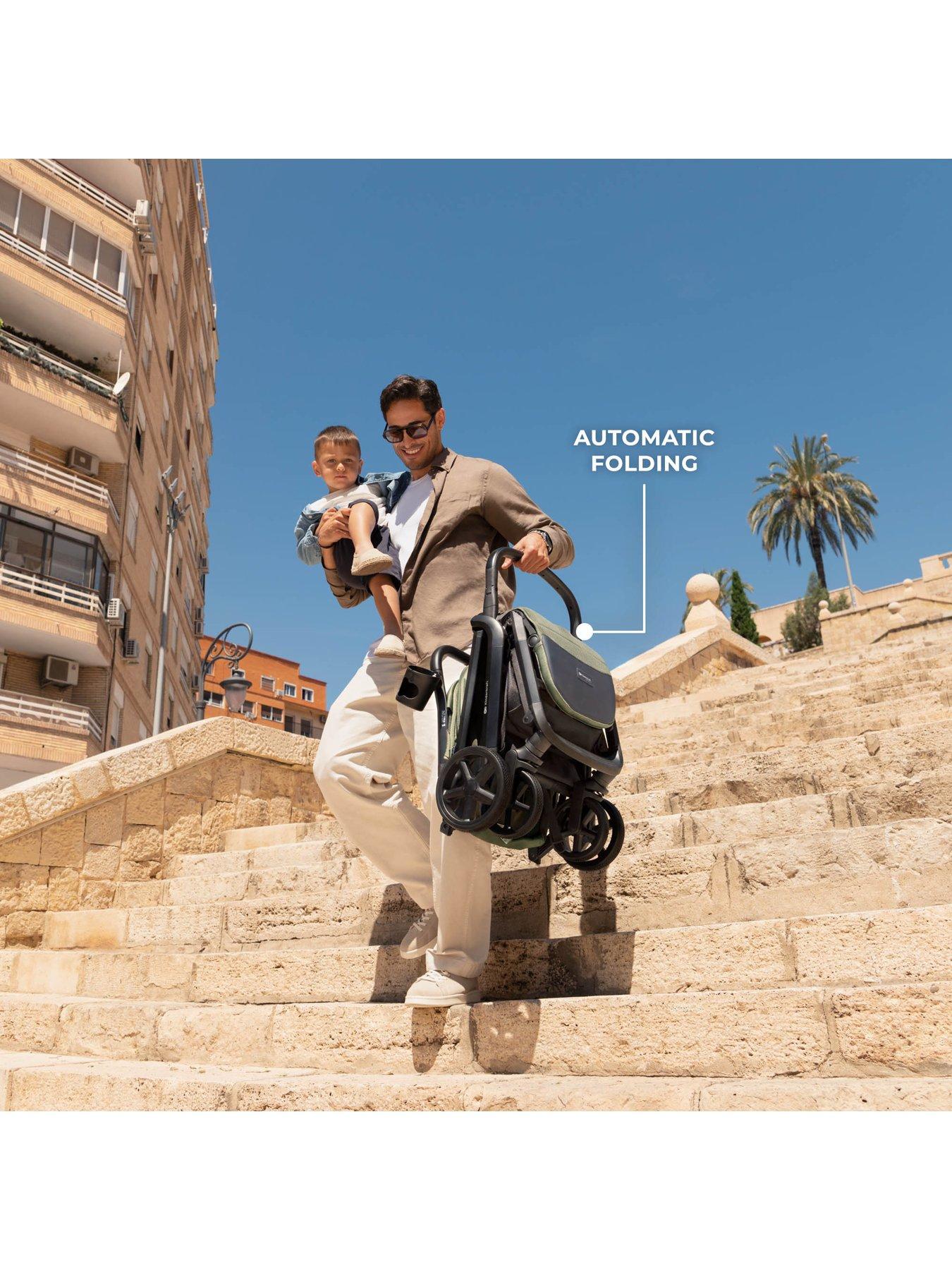 Image 2 of 8 of Kinderkraft Nubi 3 Autofolding Pushchair - Beige