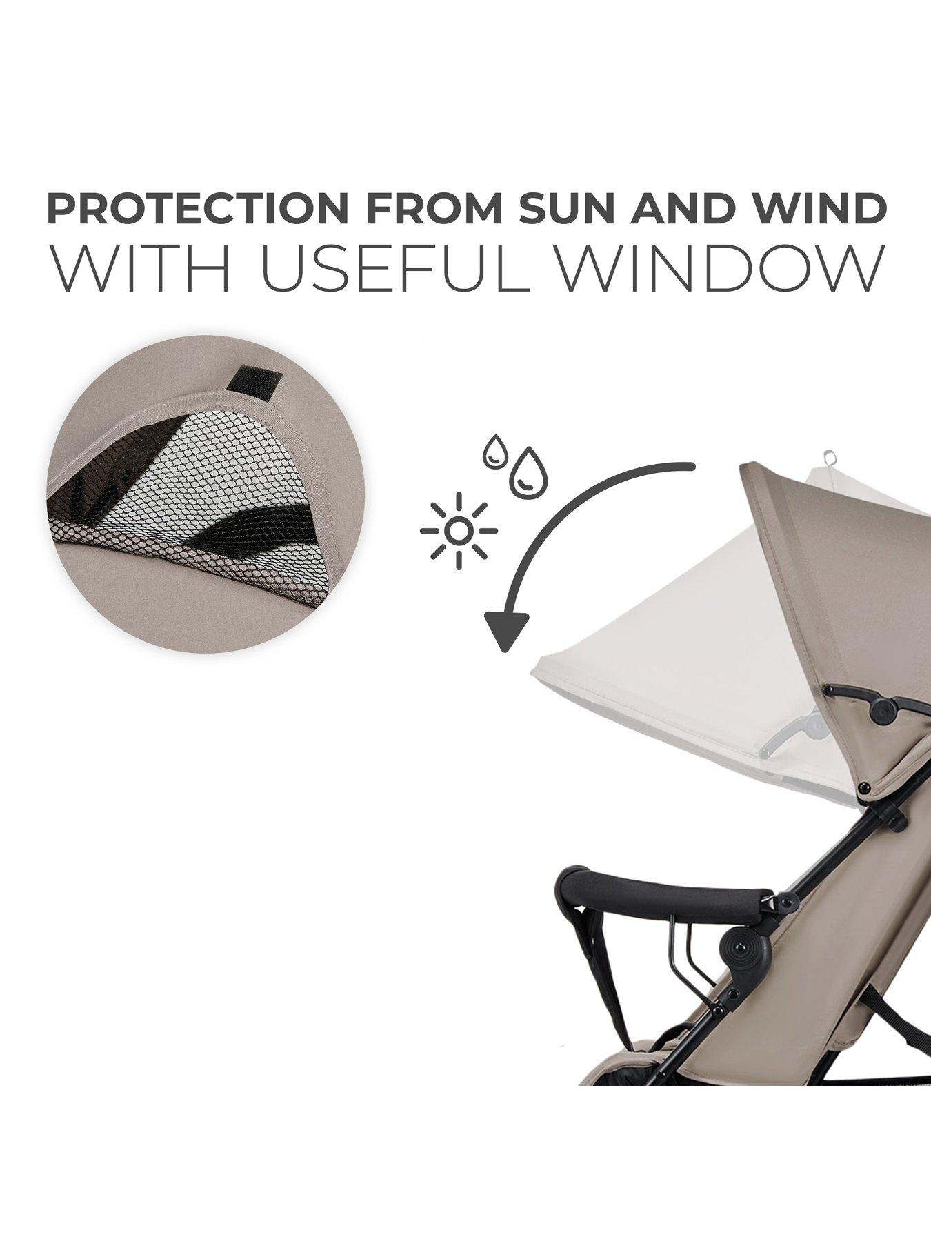 Image 4 of 8 of Kinderkraft Tik Umbrella Pushchair - Beige