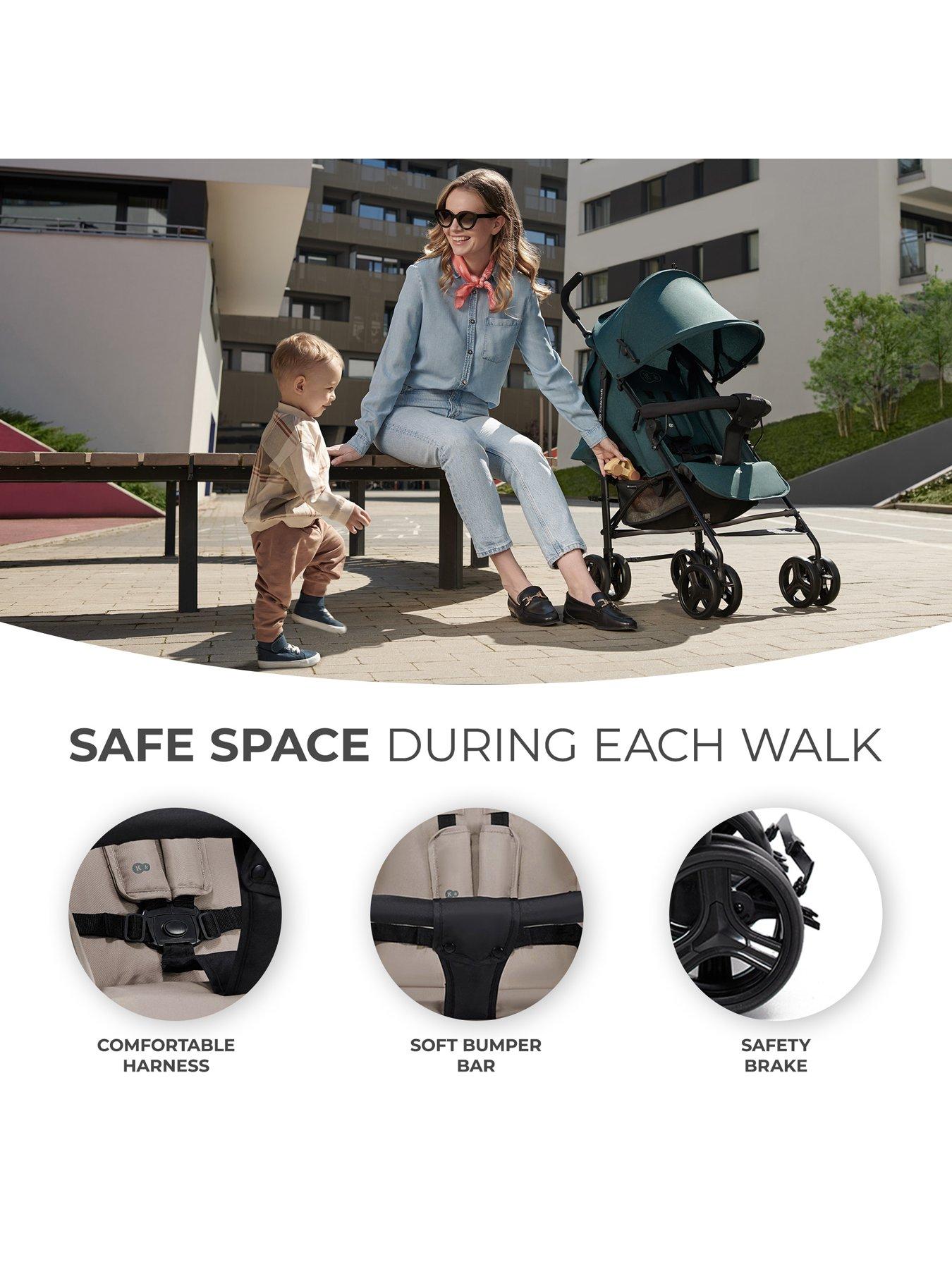 Image 6 of 8 of Kinderkraft Tik Umbrella Pushchair - Beige