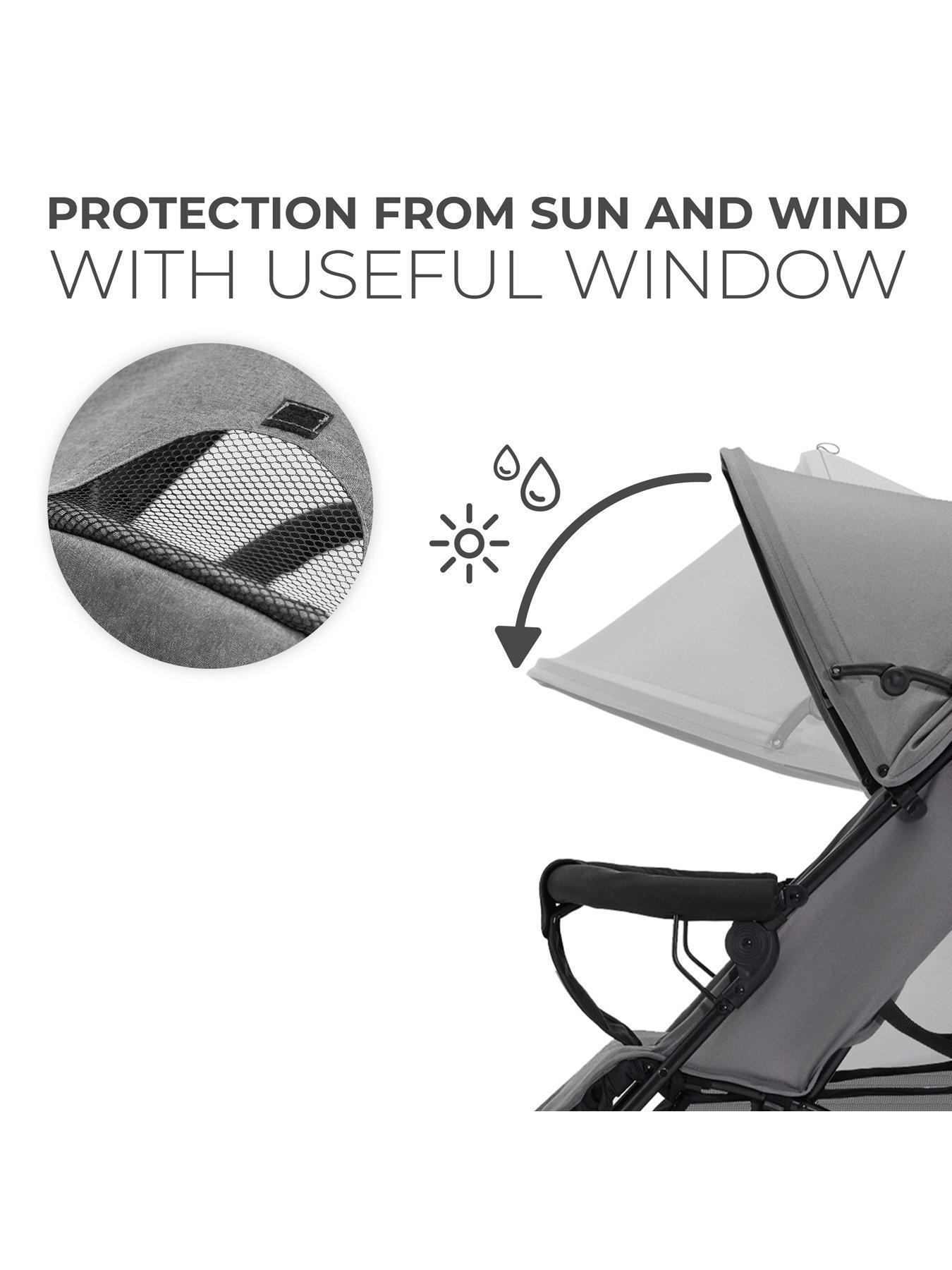 Image 3 of 8 of Kinderkraft Tik Umbrella Pushchair - Grey