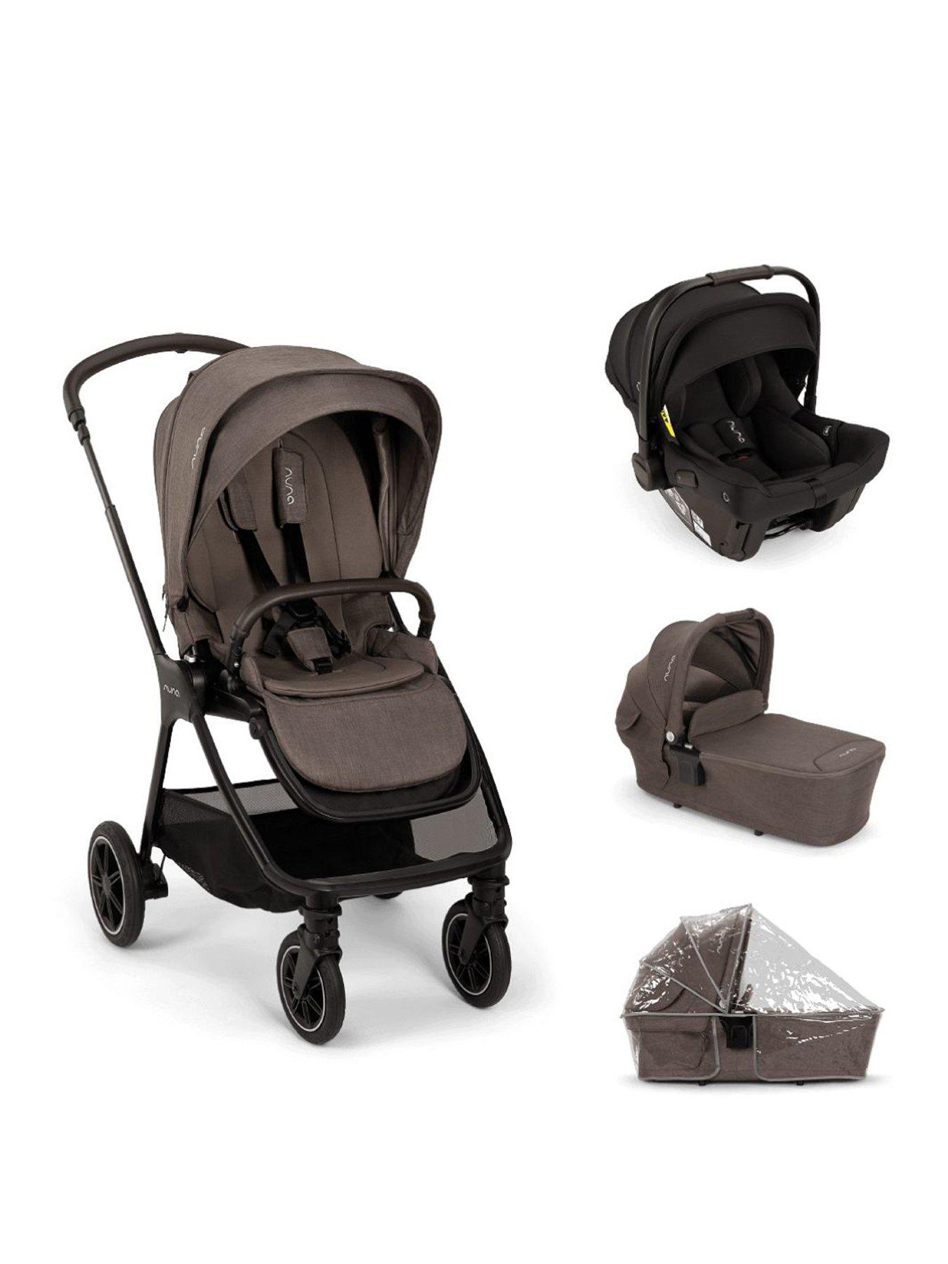 Nuna TRIV next urbn Bundle with PIPA urbn Car Seat - Chestnut