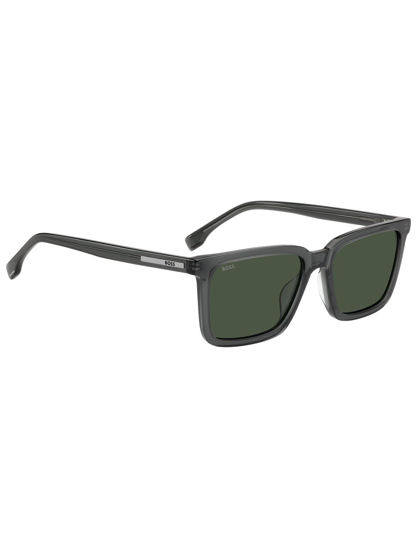 Image 2 of 4 of BOSS Rectangular Sunglasses - Grey