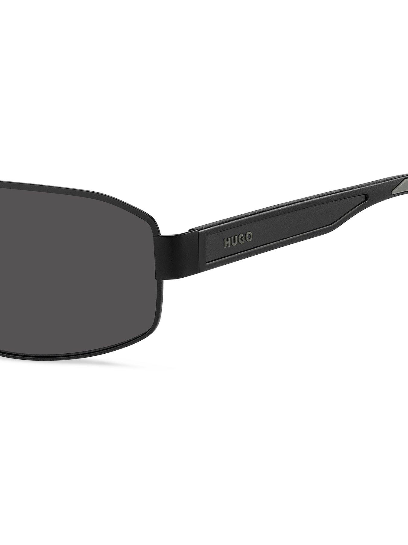 Image 5 of 5 of HUGO Navigator Sunglasses- Matte Black