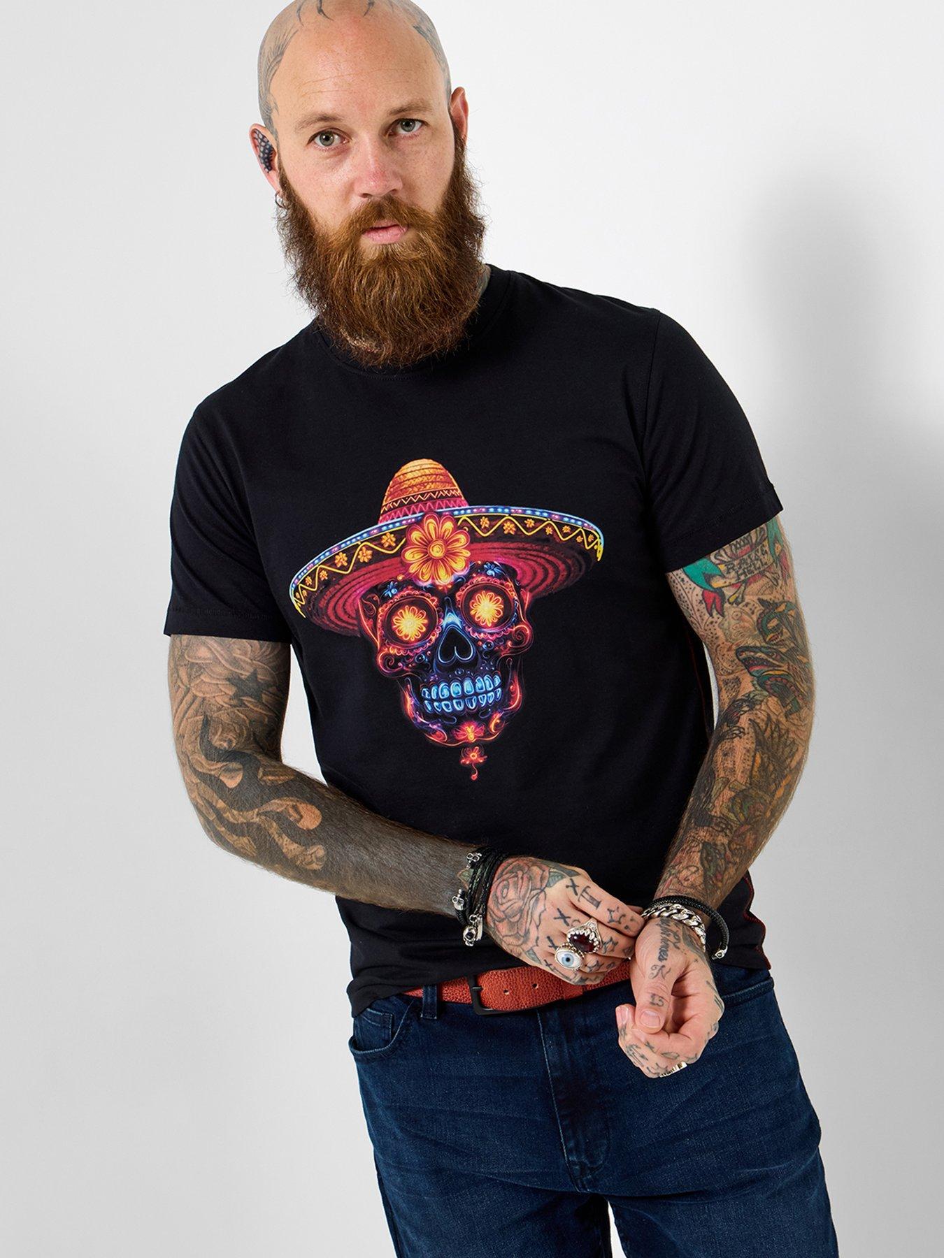 Joe Browns Neon Skull T-shirt