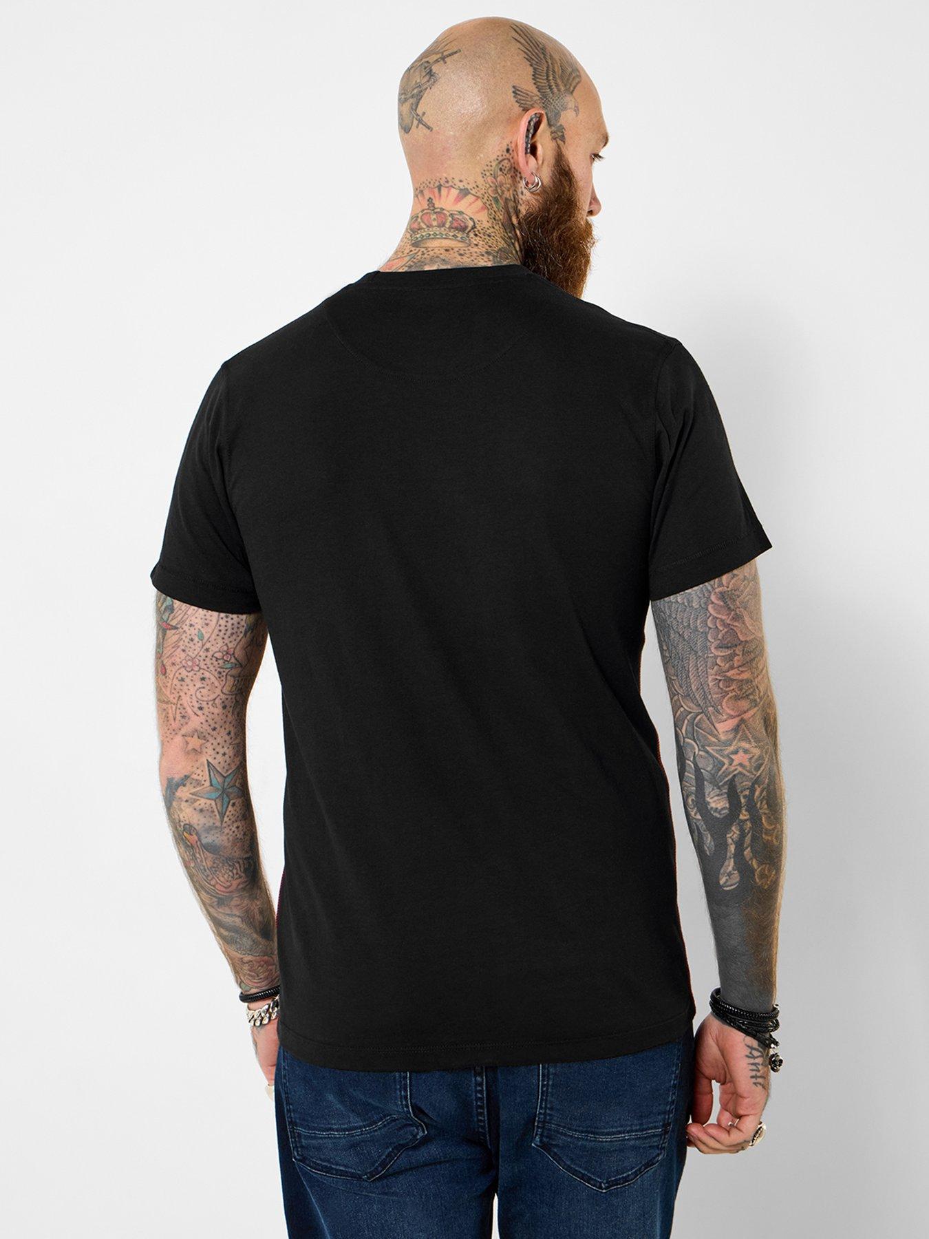 Image 2 of 6 of Joe Browns Neon Skull T-Shirt - Black