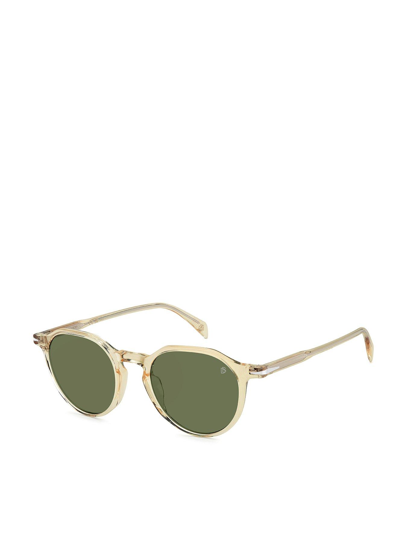 Eyewear by David Beckham Panthos Sunglasses- Yellow Acetate