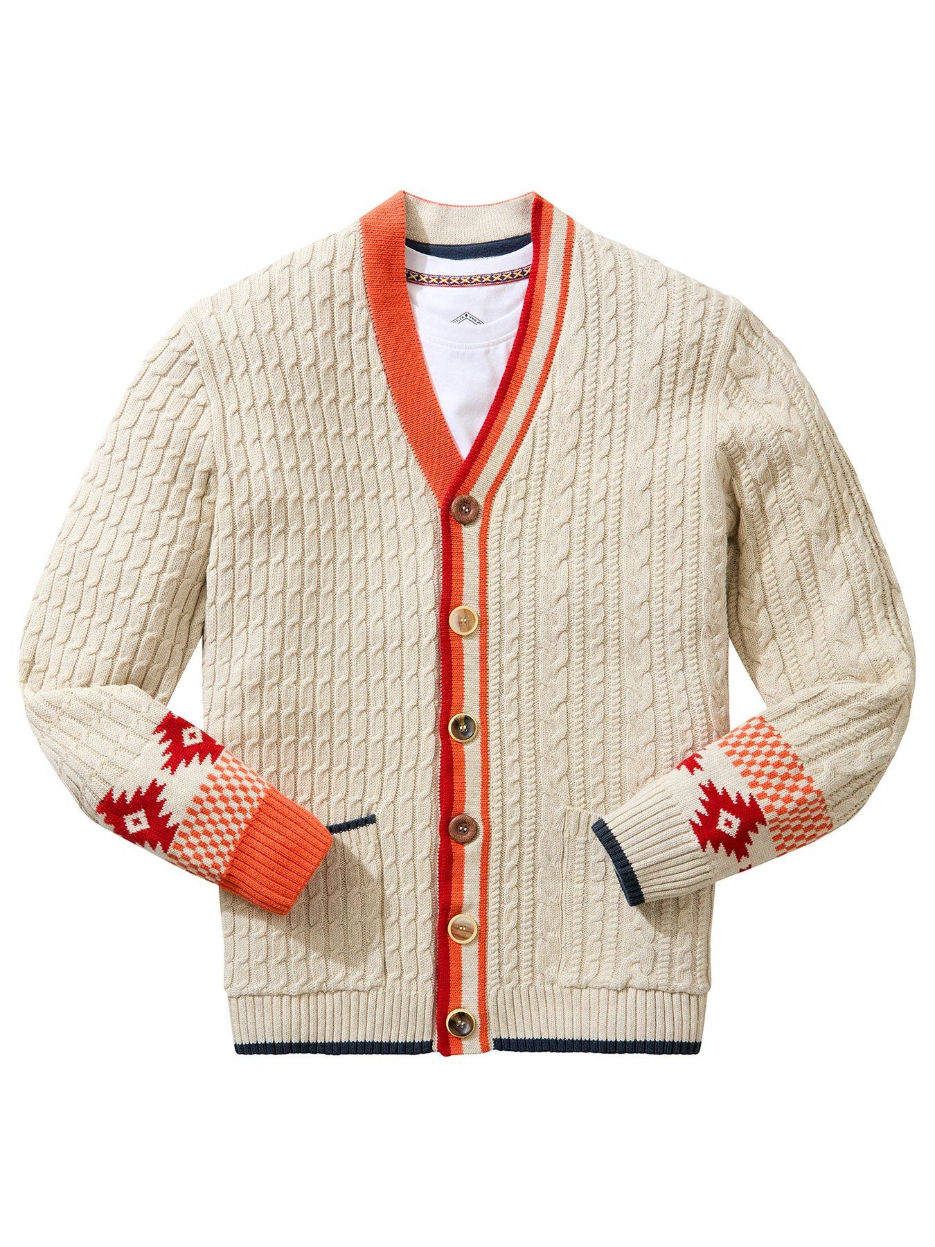 Image 5 of 5 of Joe Browns Fun And Fresh Cable Knitted Cardigan