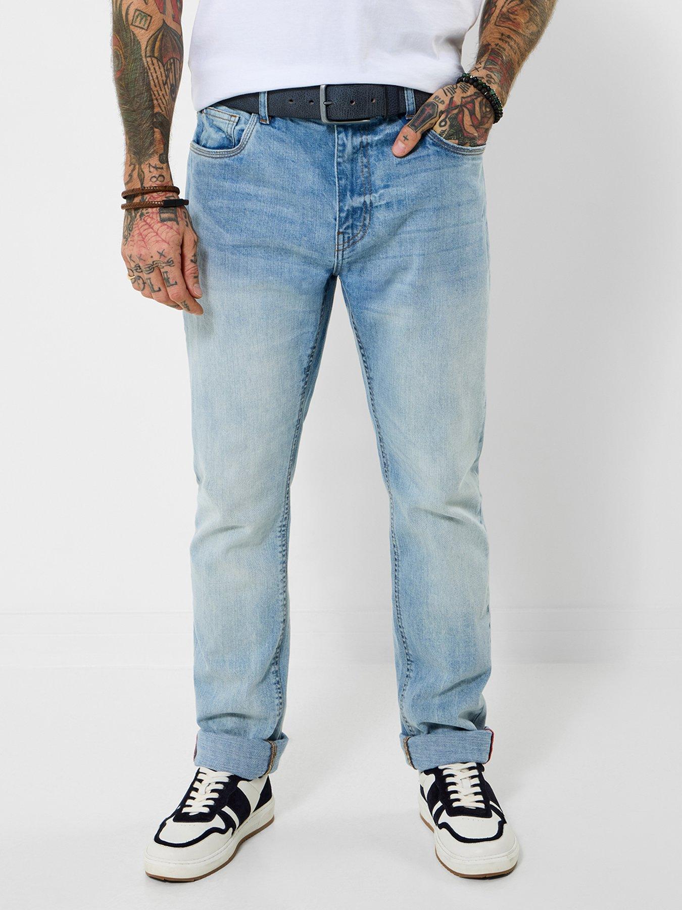 Remarkable Regular Jeans Size 34 Light Wash Men's - Image 3
