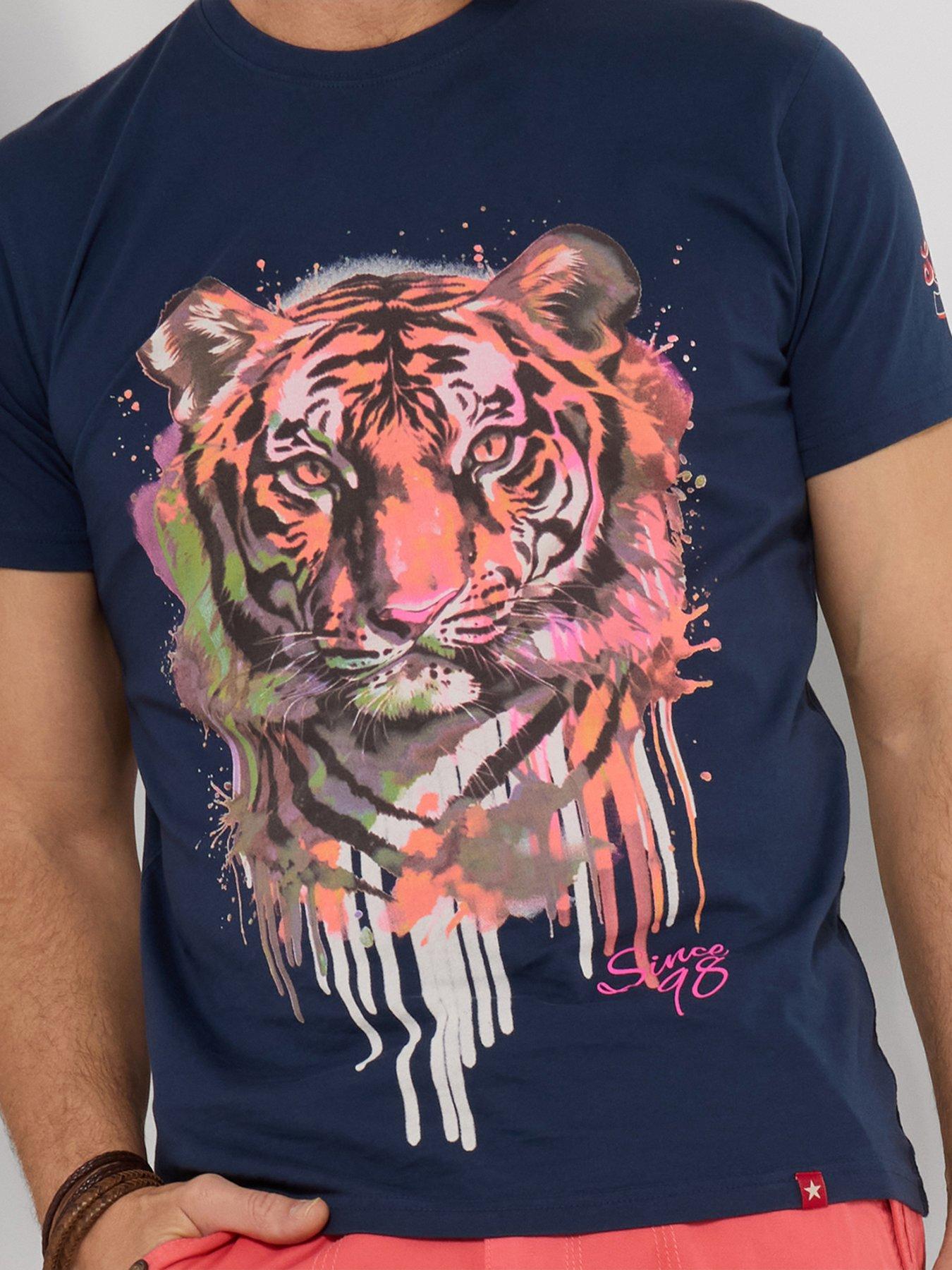 Image 3 of 5 of Joe Browns Drippy Tiger T-shirt