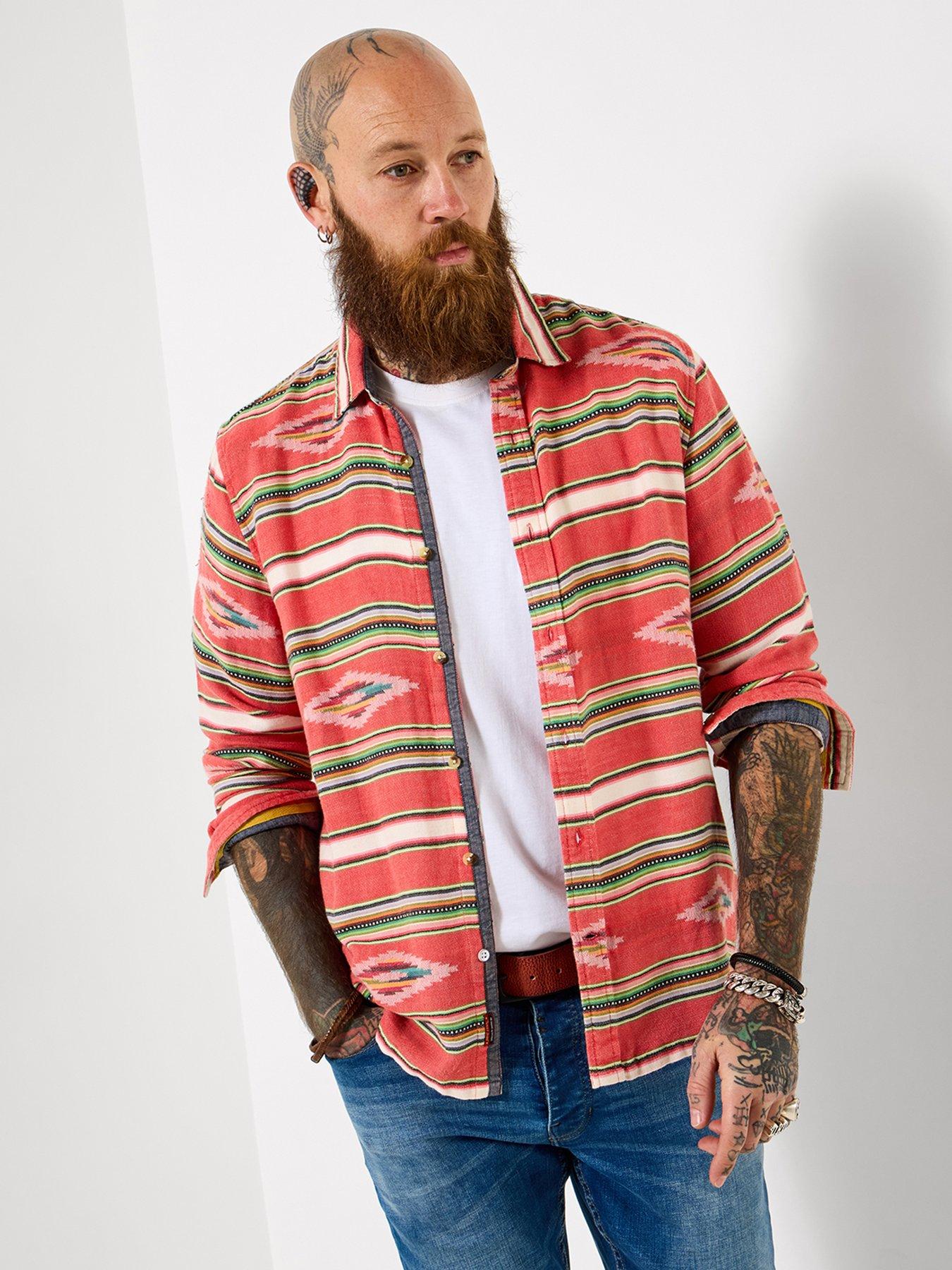 Joe Browns Amazing Aztec Long Sleeve Casual Shirt