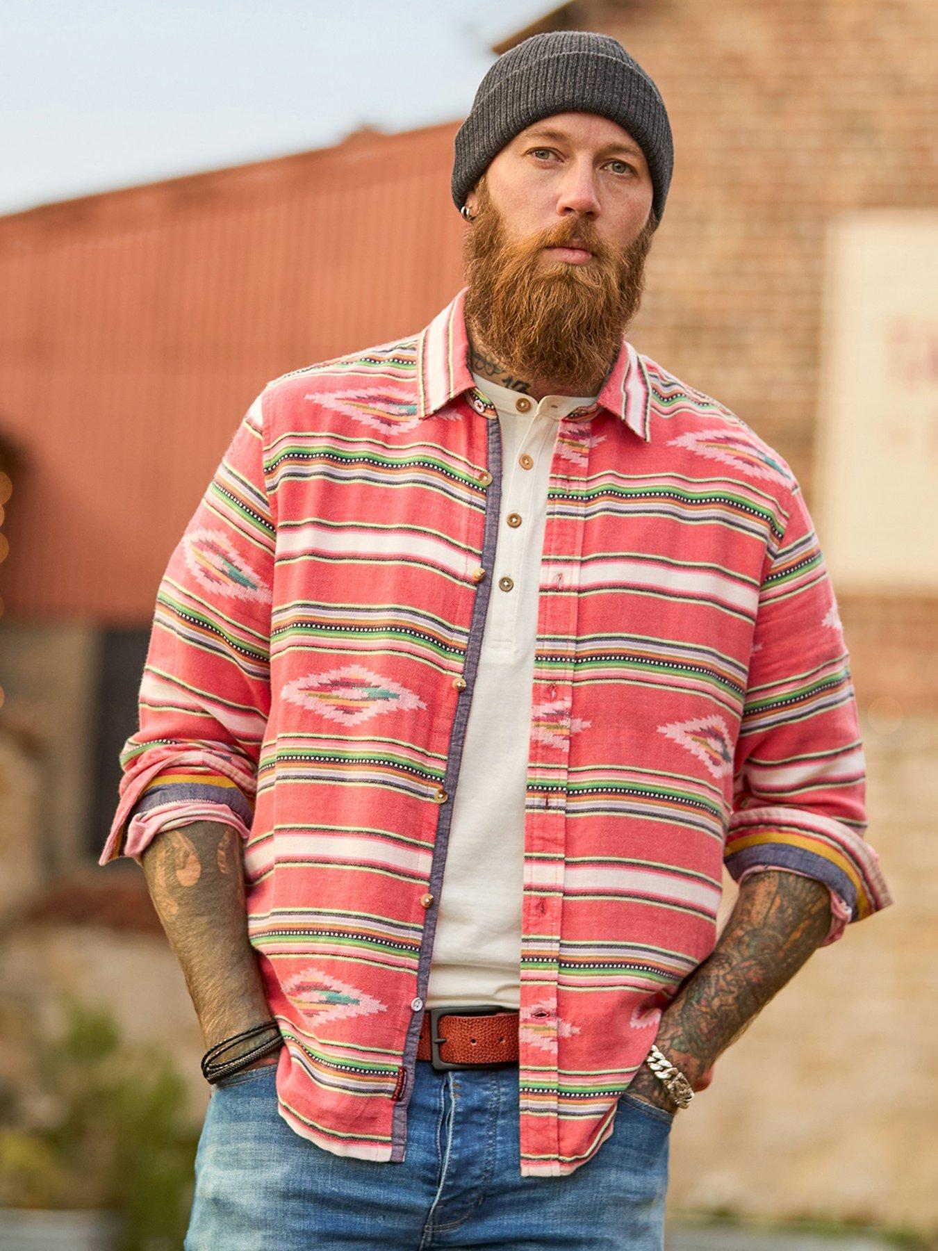 Image 6 of 7 of Joe Browns Amazing Aztec Long Sleeve Casual Shirt