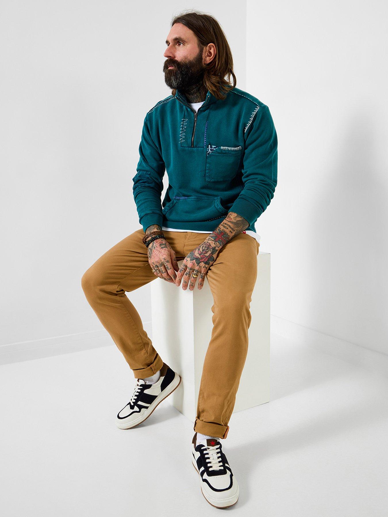 Image 5 of 6 of Joe Browns Carefully Customised 1/4 Zip Sweat