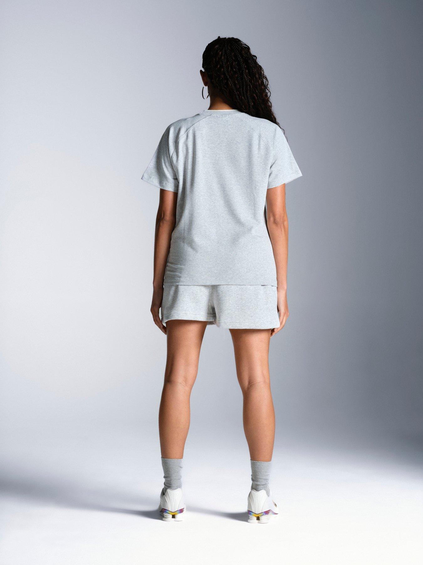 Image 2 of 6 of Miss Kick Womens Football Arbitro T-Shirt - Grey
