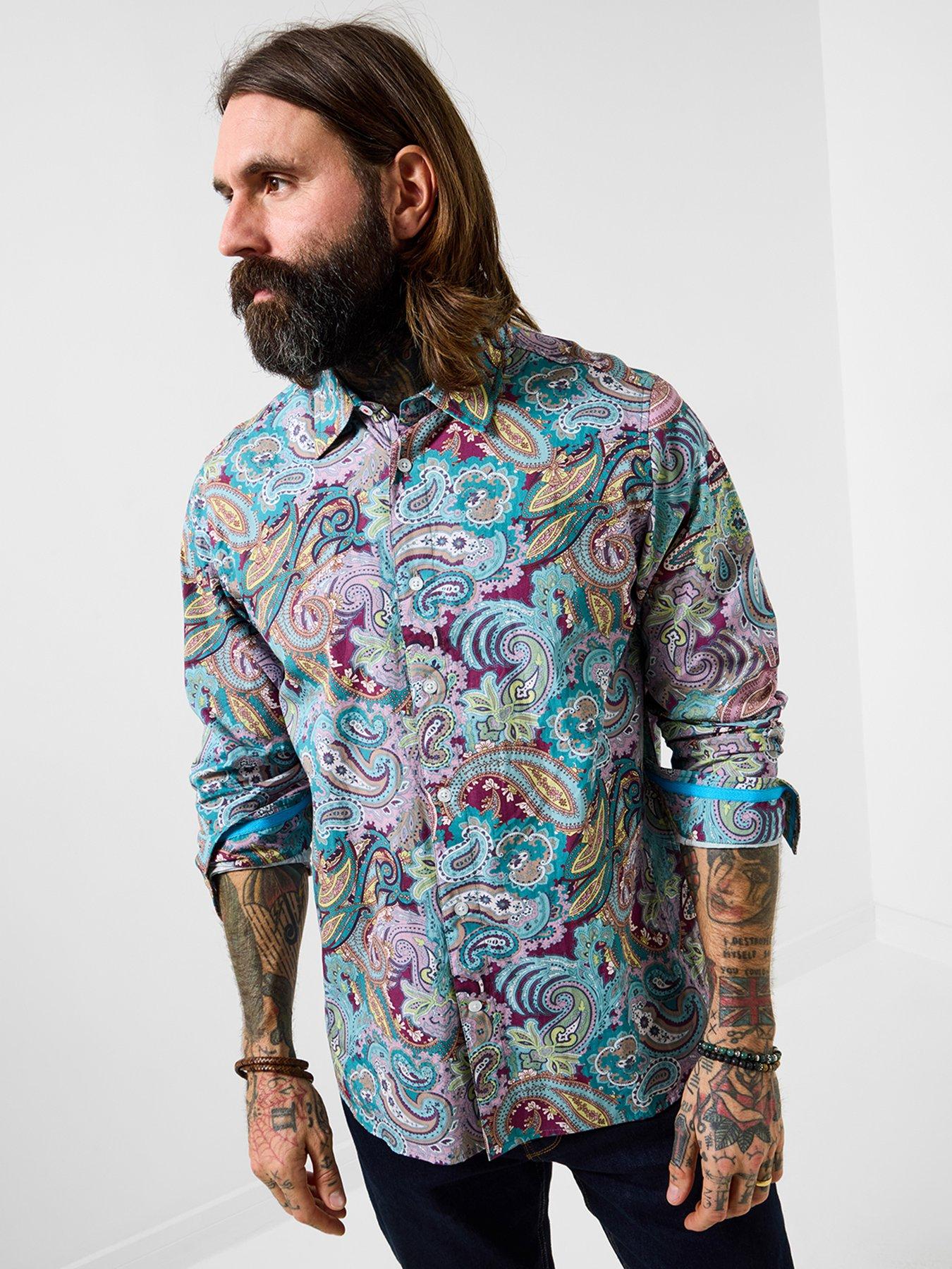 Joe Browns Brilliant Bold Paisley Long Sleeve Shirt