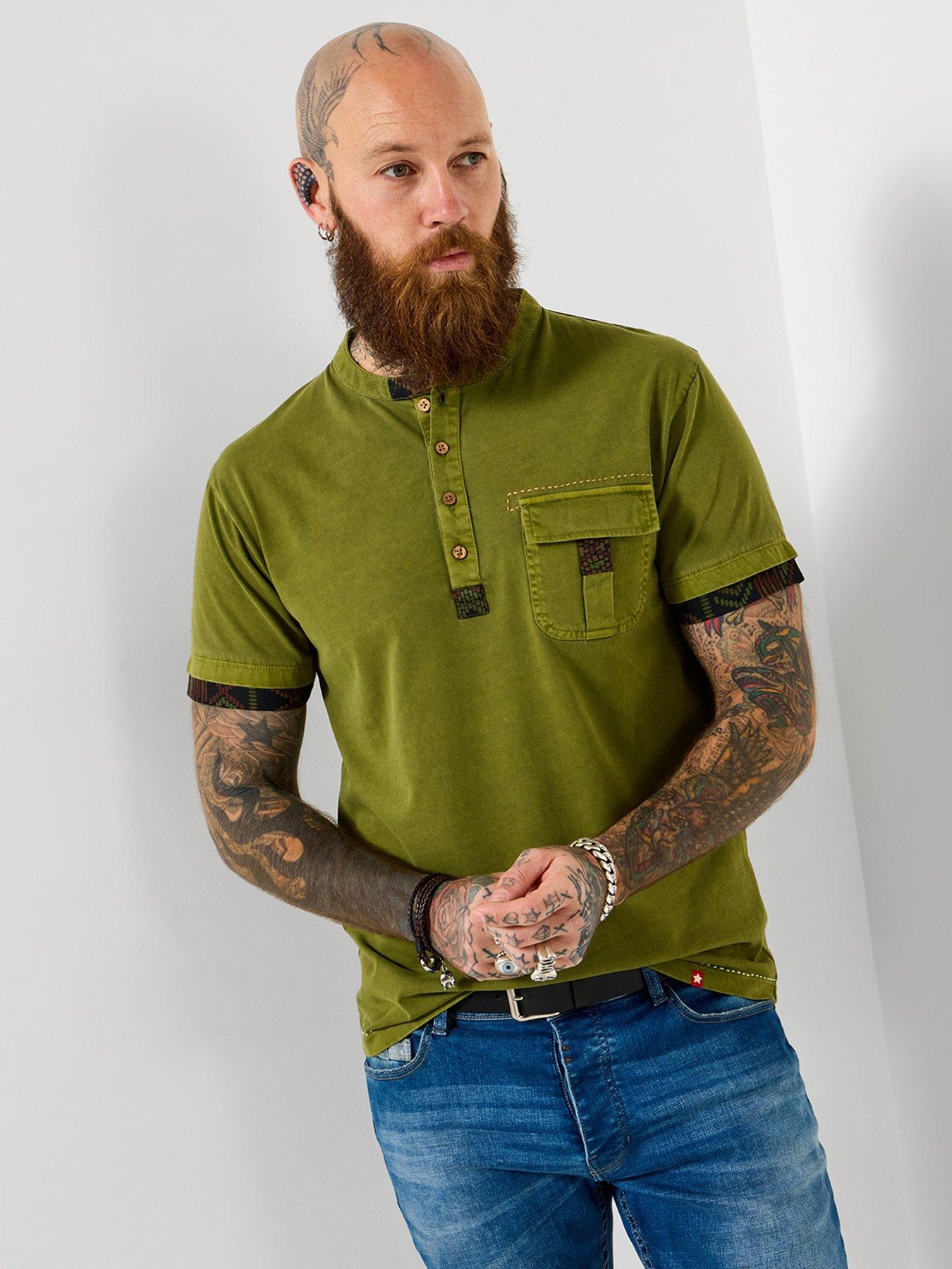 Joe Browns Joe Browns Carefully Customised Henley T-shirt